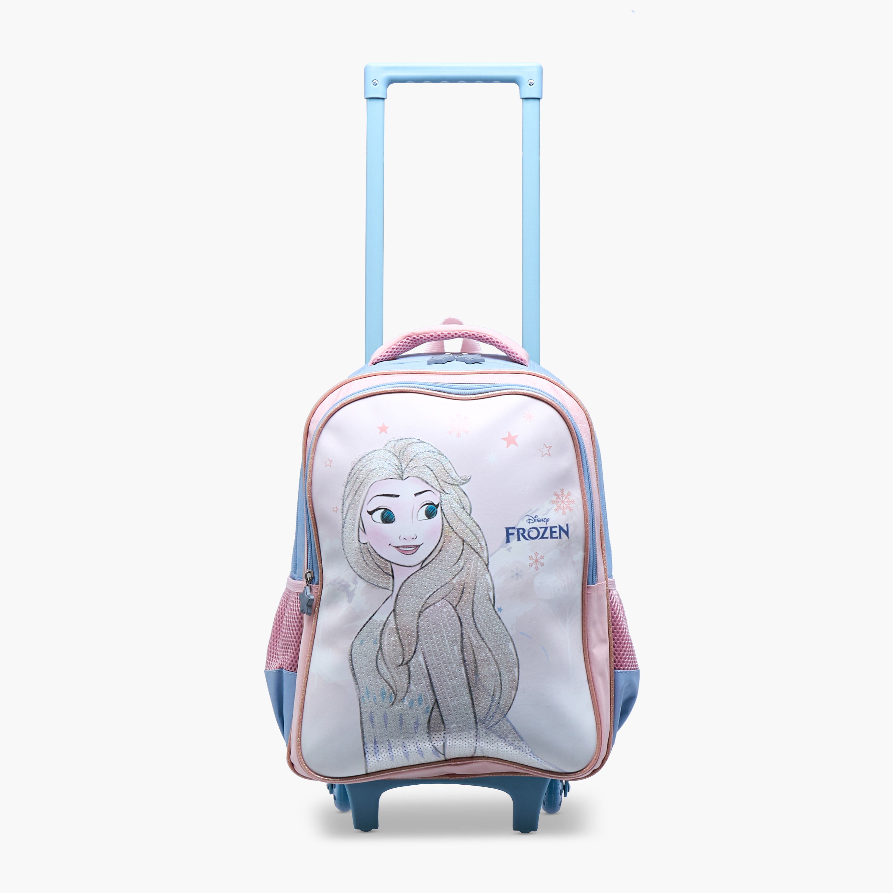 Disney Frozen Trolley Bag for Girls 5-8 Years with Adjustable Strap -school-bagsandbackpacks-trolleybags-image-7