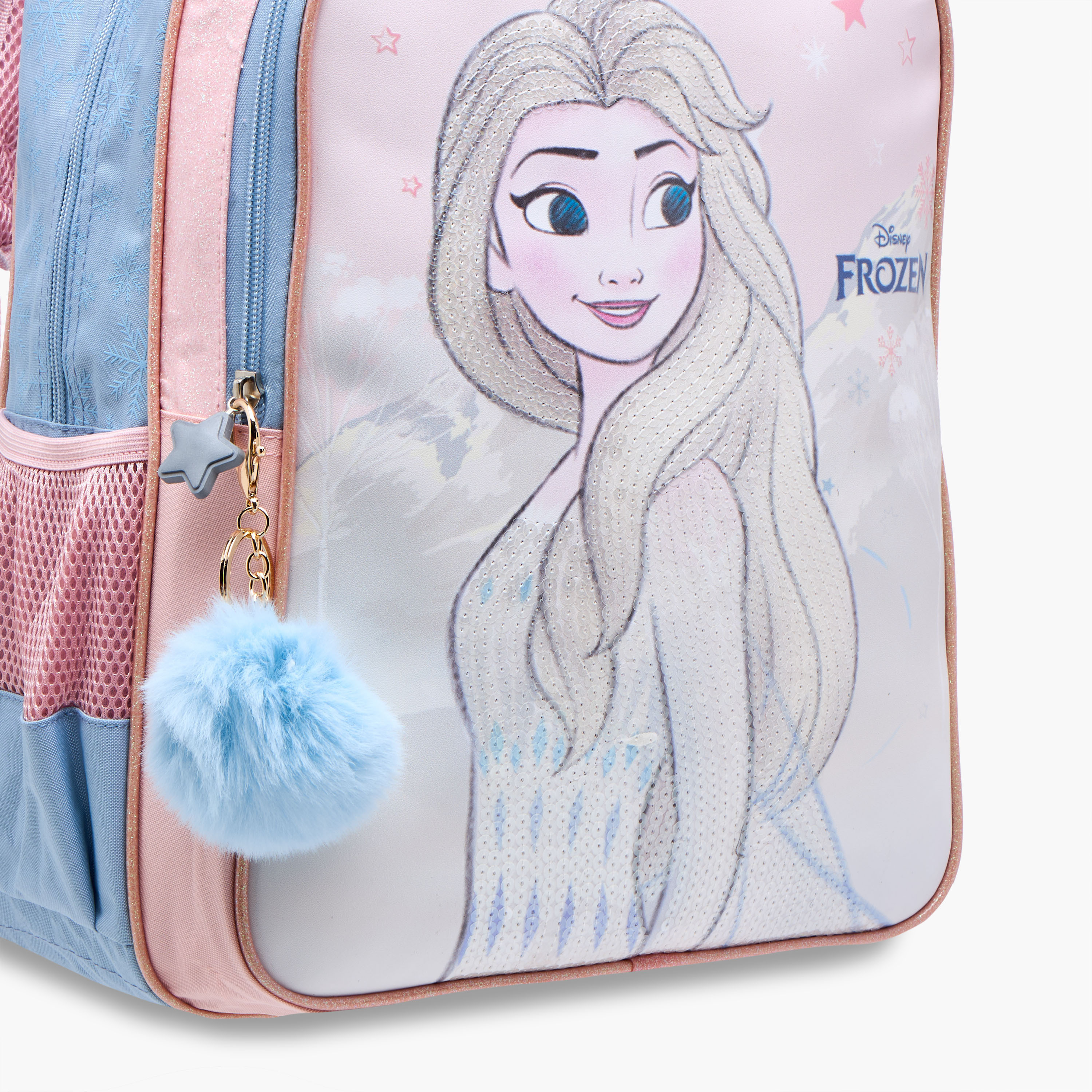 شنطة ظهر بحمالات قابلة للتعديل وطبعات فروزن من ديزني-school-bagsandbackpacks-backpacks-image-7