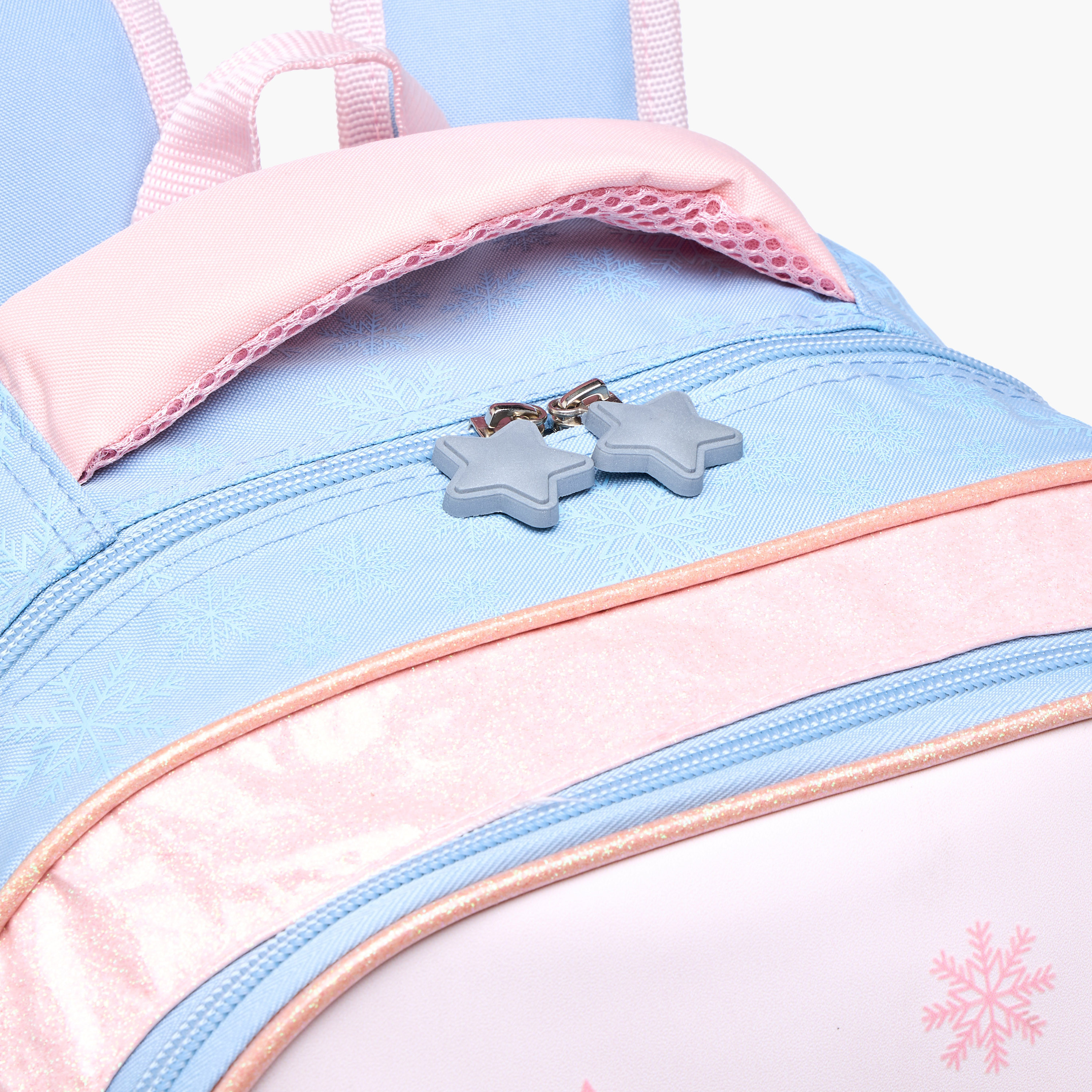 شنطة ظهر بحمالات قابلة للتعديل وطبعات فروزن من ديزني-school-bagsandbackpacks-backpacks-image-8