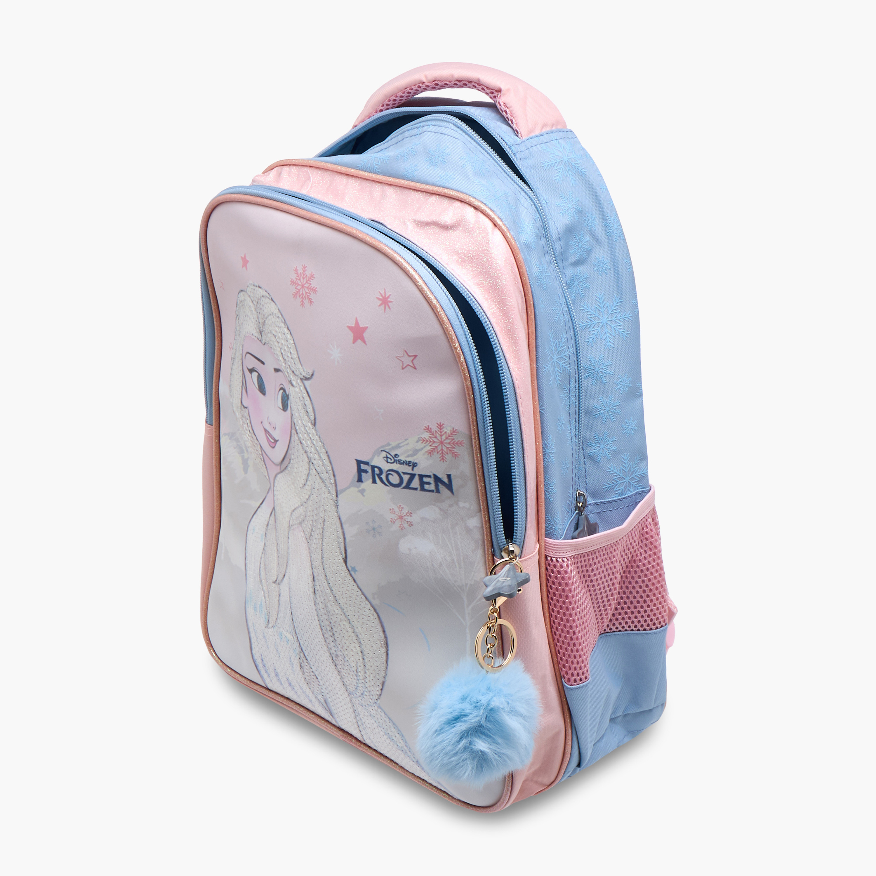 شنطة ظهر بحمالات قابلة للتعديل وطبعات فروزن من ديزني-school-bagsandbackpacks-backpacks-image-9
