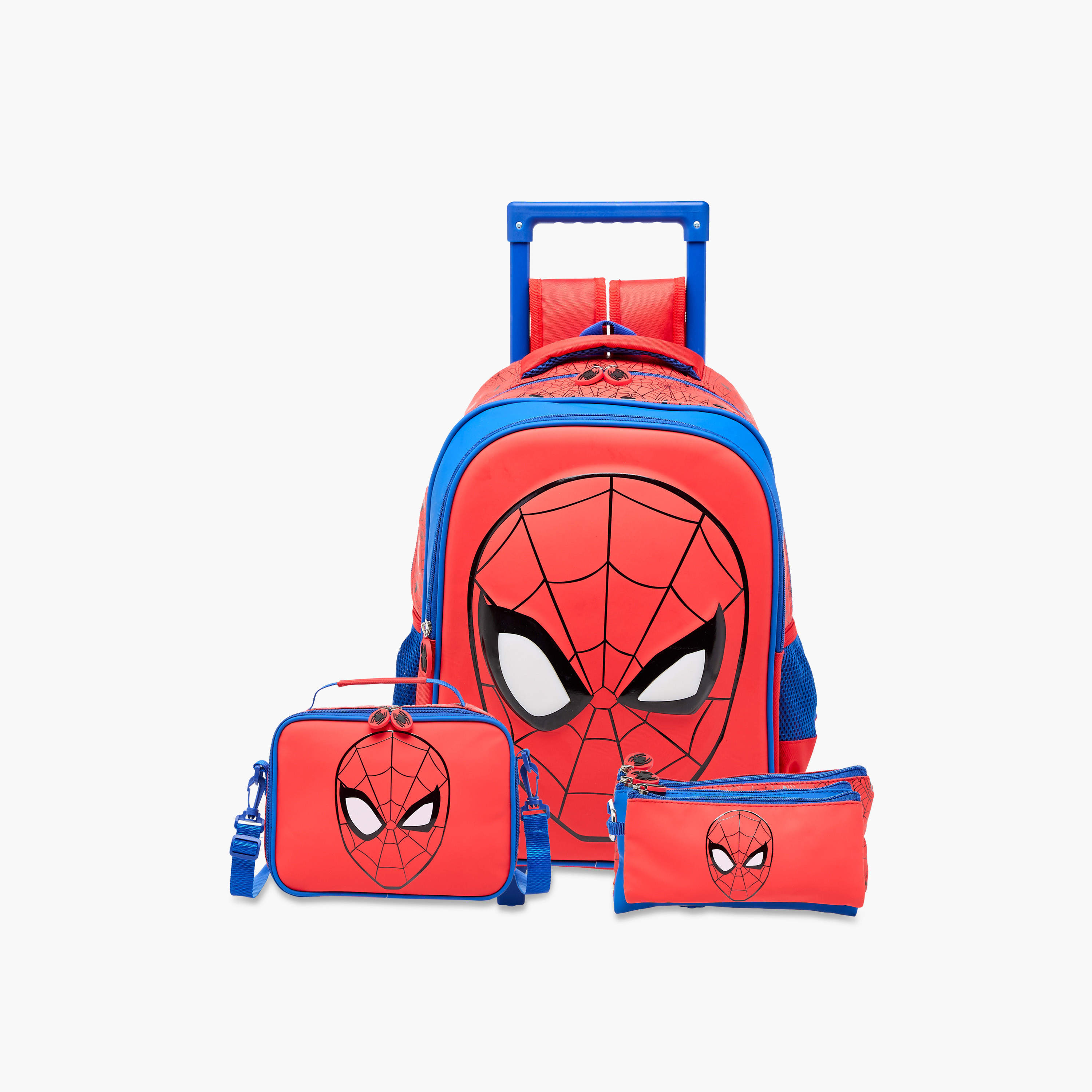 Spider-Man Print Backpack with Adjustable Shoulder Straps and Zip Closure - 18 inches-school-bagsandbackpacks-backpacks-image-13
