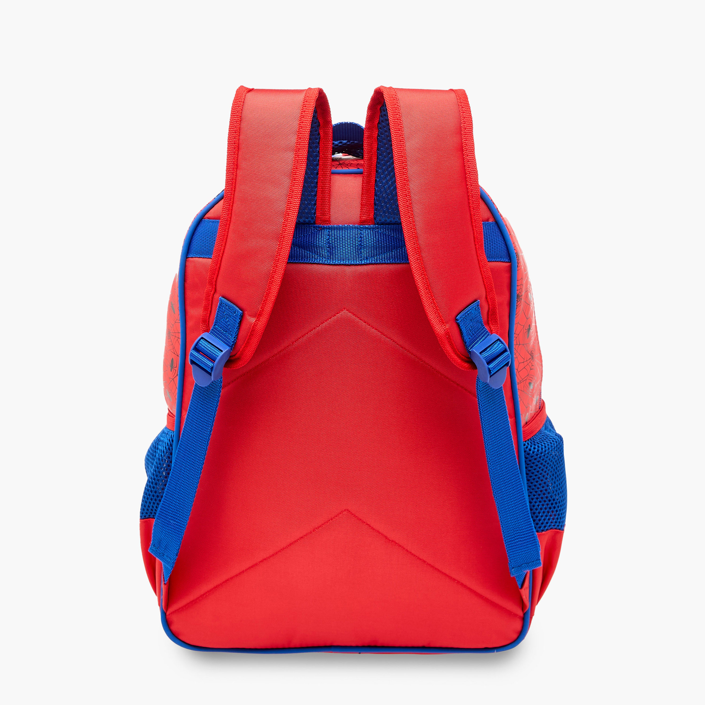 Spider-Man Print Backpack with Adjustable Shoulder Straps and Zip Closure - 18 inches-school-bagsandbackpacks-backpacks-image-5