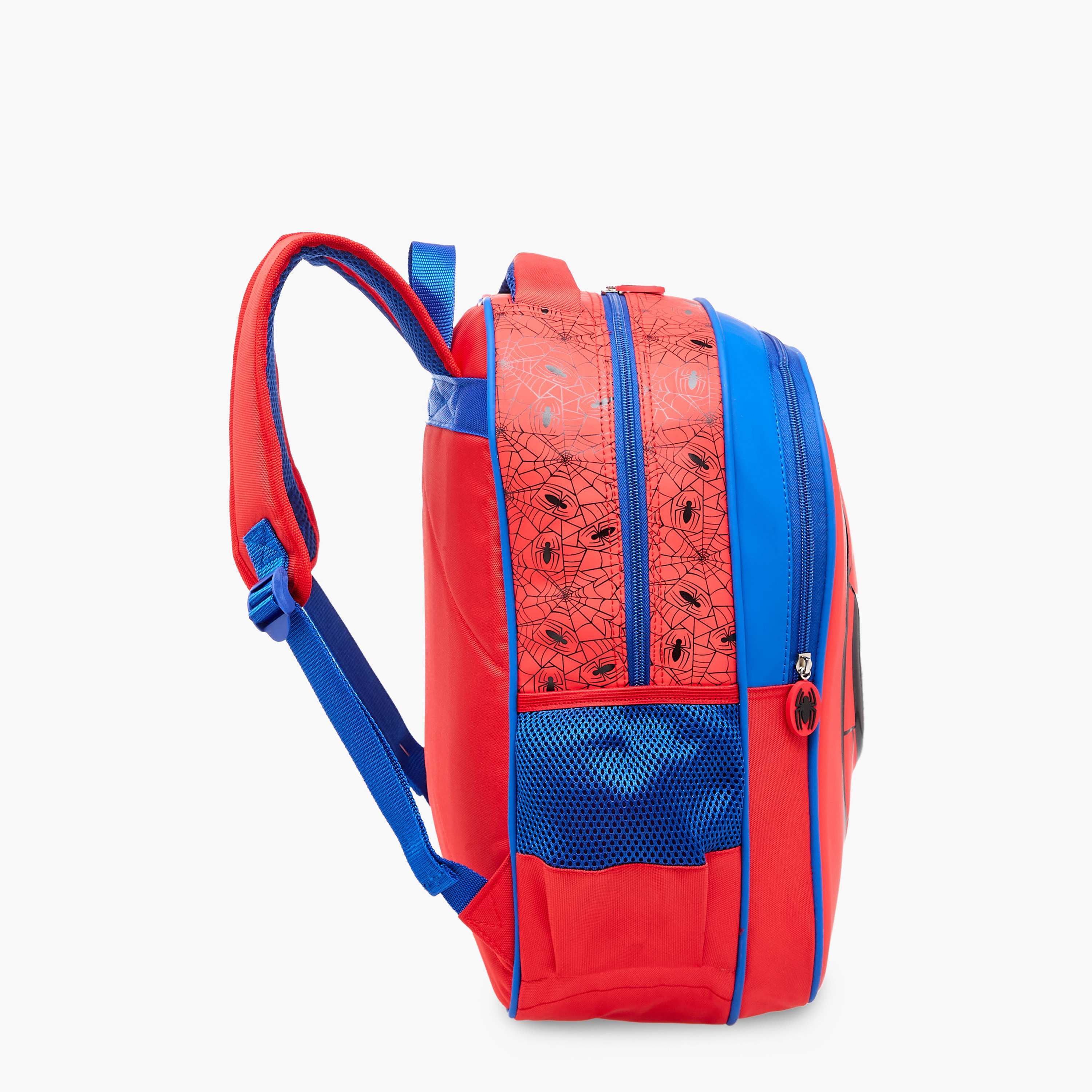 Spider-Man Print Backpack with Adjustable Shoulder Straps and Zip Closure - 18 inches-school-bagsandbackpacks-backpacks-image-7