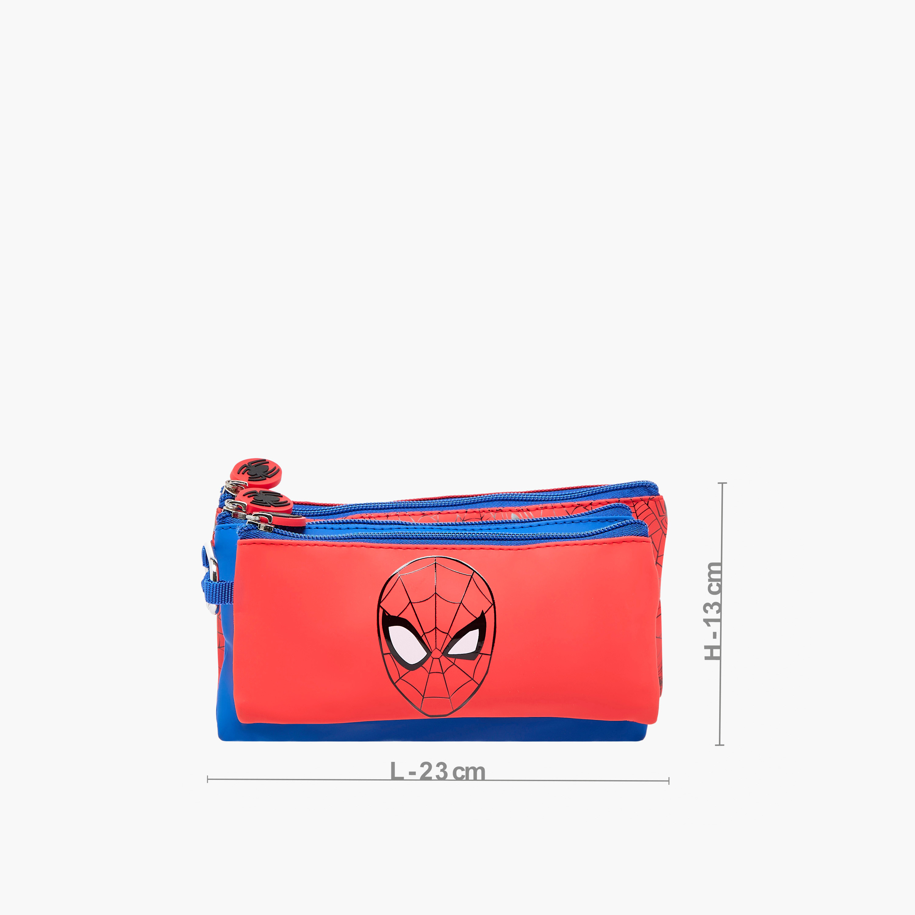 مقلمة بسحاب إغلاق وطبعات سبايدر مان-school-stationery-pencilcases-image-9