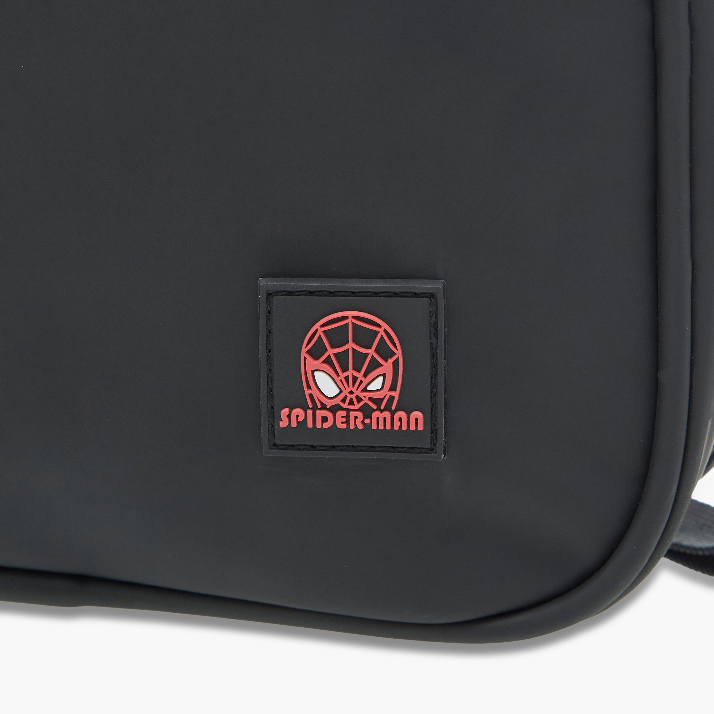 Spider-Man Print Lunch Bag with Detachable Strap and Zip Closure-school-lunchessentials-lunchbags-image-7