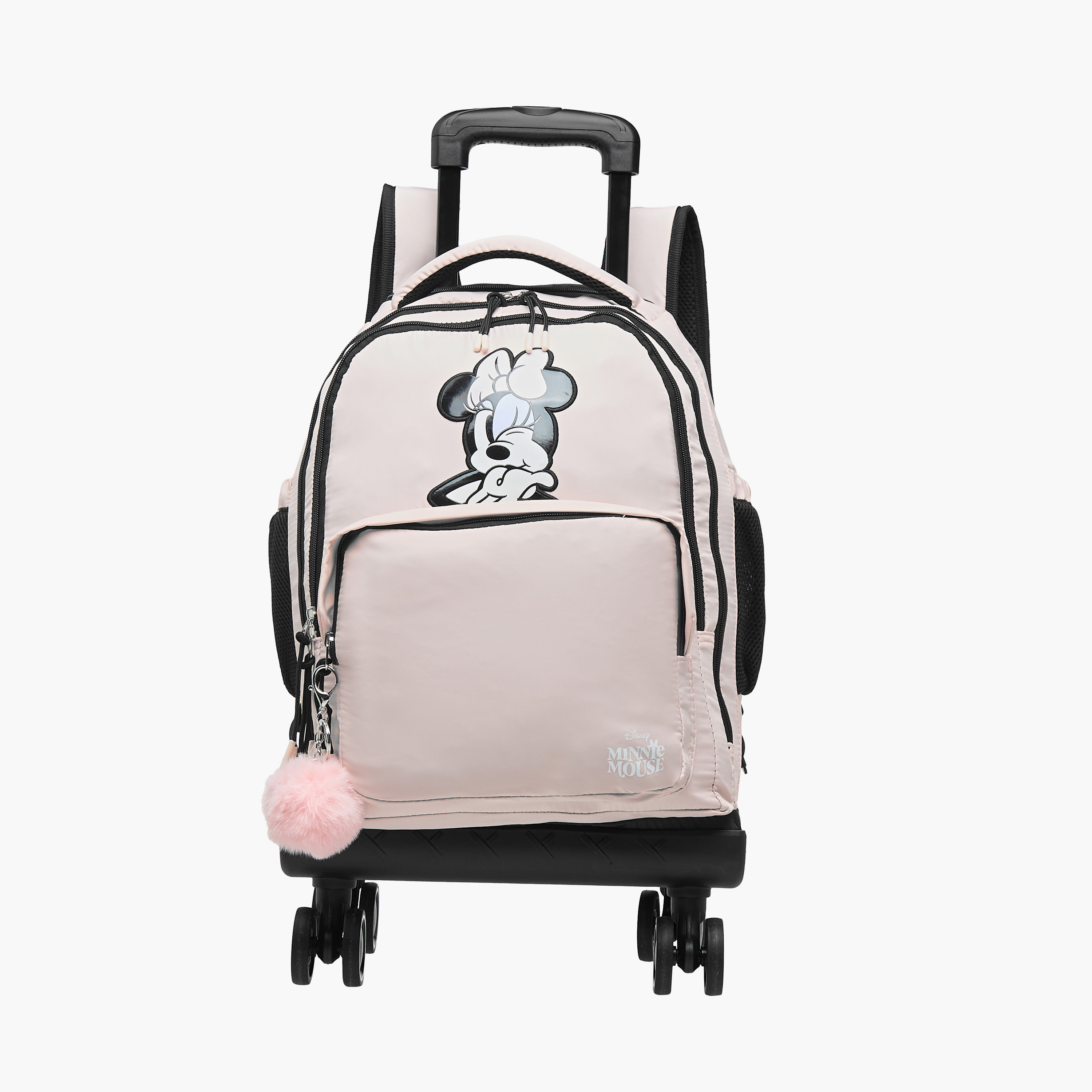 Disney Minnie Trolley Bag for Girls 8-13 Years with Adjustable Strap -school-bagsandbackpacks-trolleybags-image-2