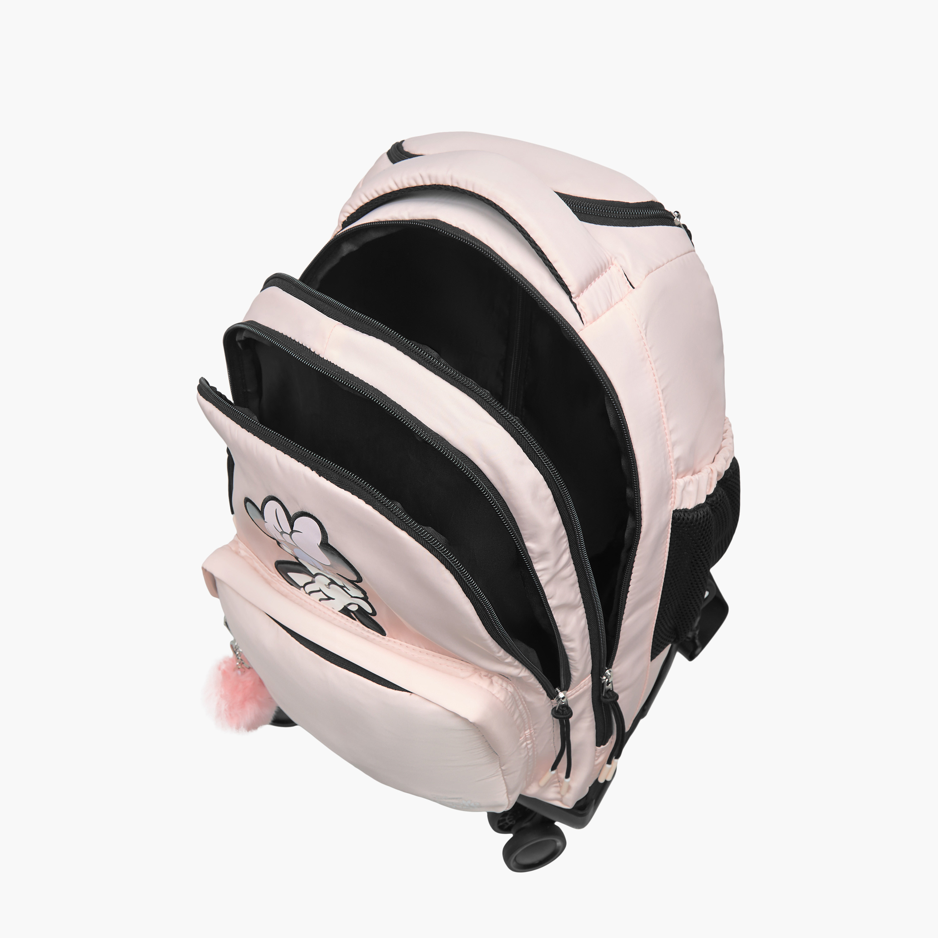Disney Minnie Trolley Bag for Girls 8-13 Years with Adjustable Strap -school-bagsandbackpacks-trolleybags-image-17