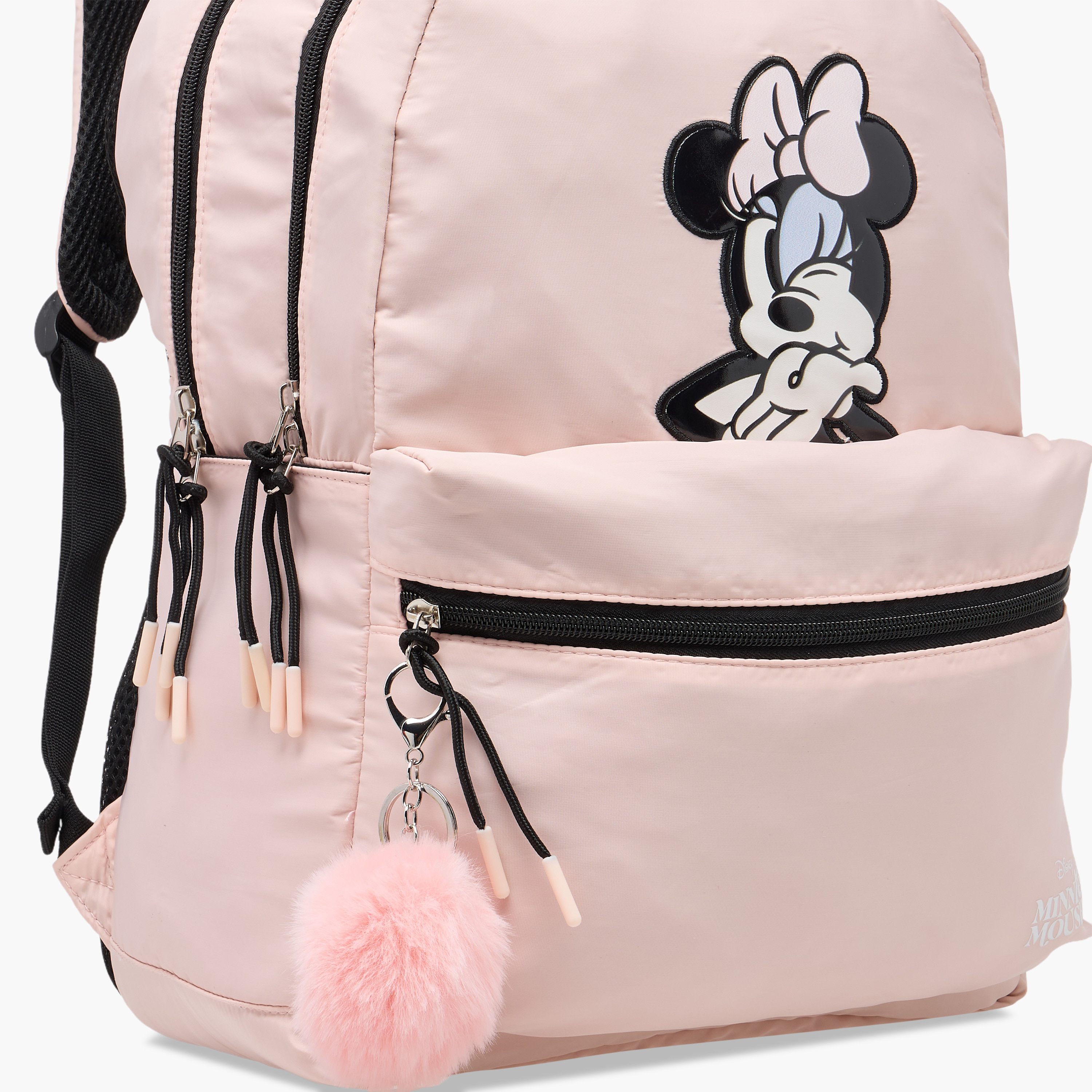 Disney Minnie Mouse Print Backpack with Adjustable Shoulder Straps - 17 inches-school-bagsandbackpacks-backpacks-image-9
