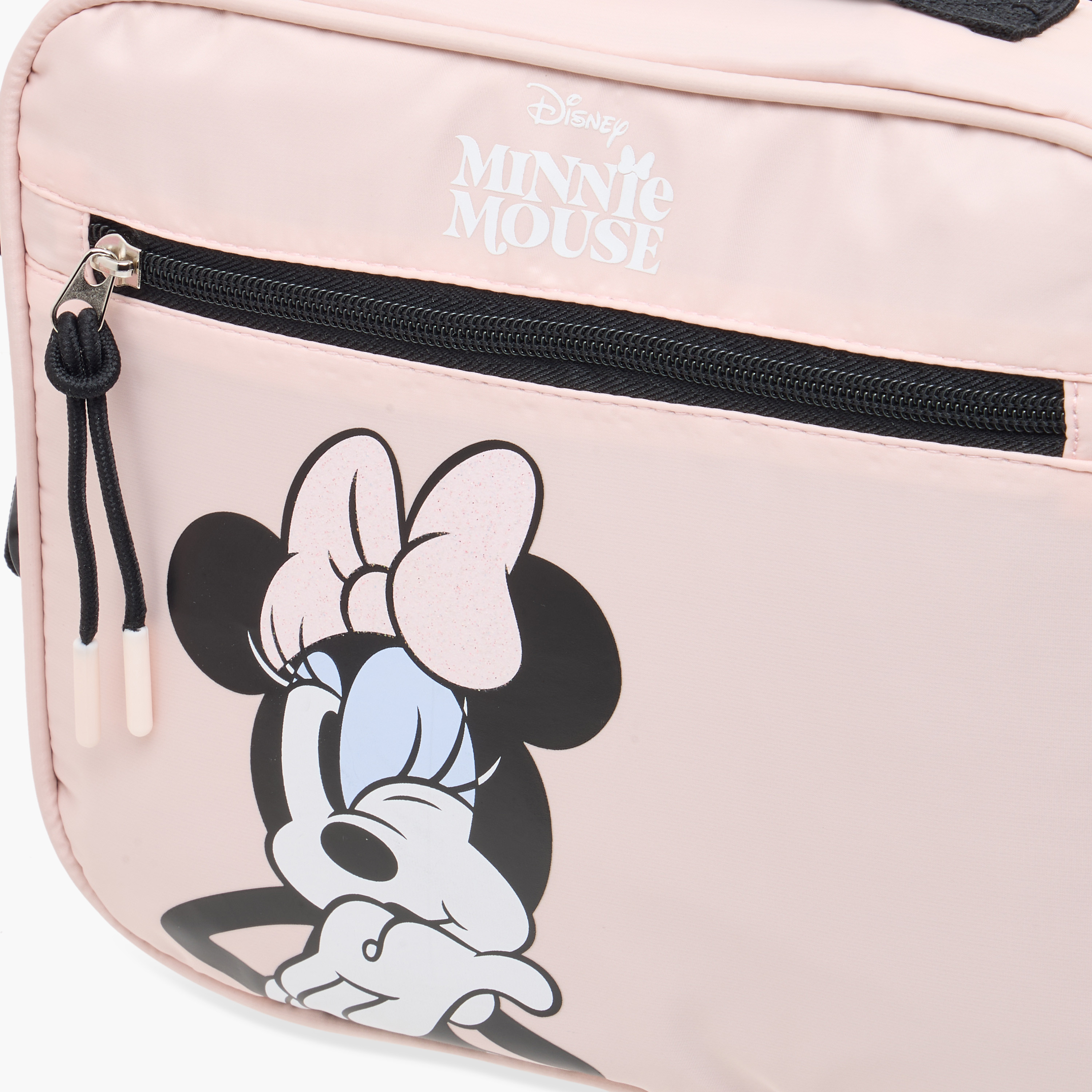 Disney Minnie Mouse Print Lunch Bag with Zip Closure-school-lunchessentials-lunchbags-image-7
