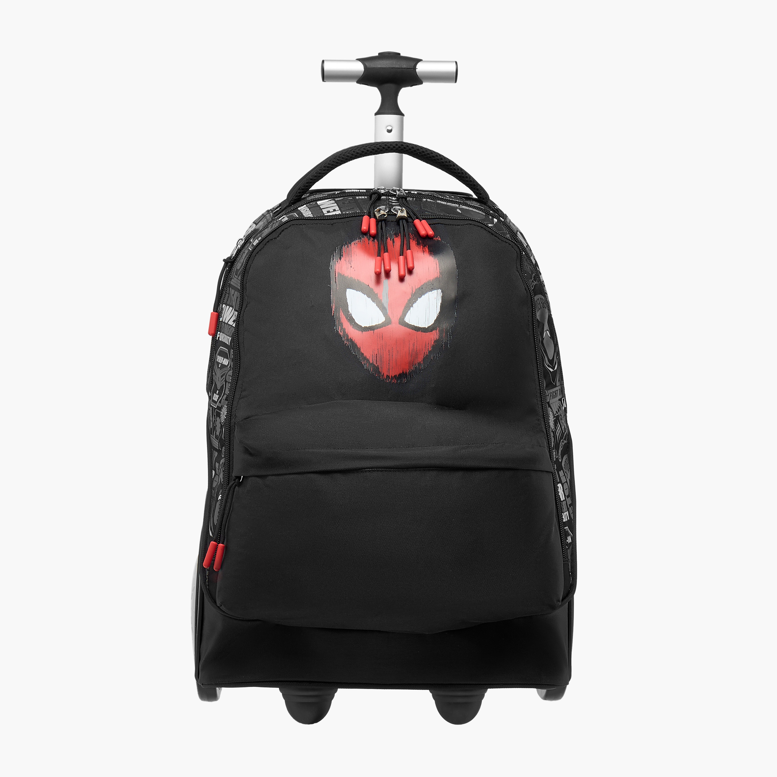 Marvel Spider-Man Trolley Bag for Boys 8-13 Years with Laptop Compartment -school-bagsandbackpacks-trolleybags-image-2