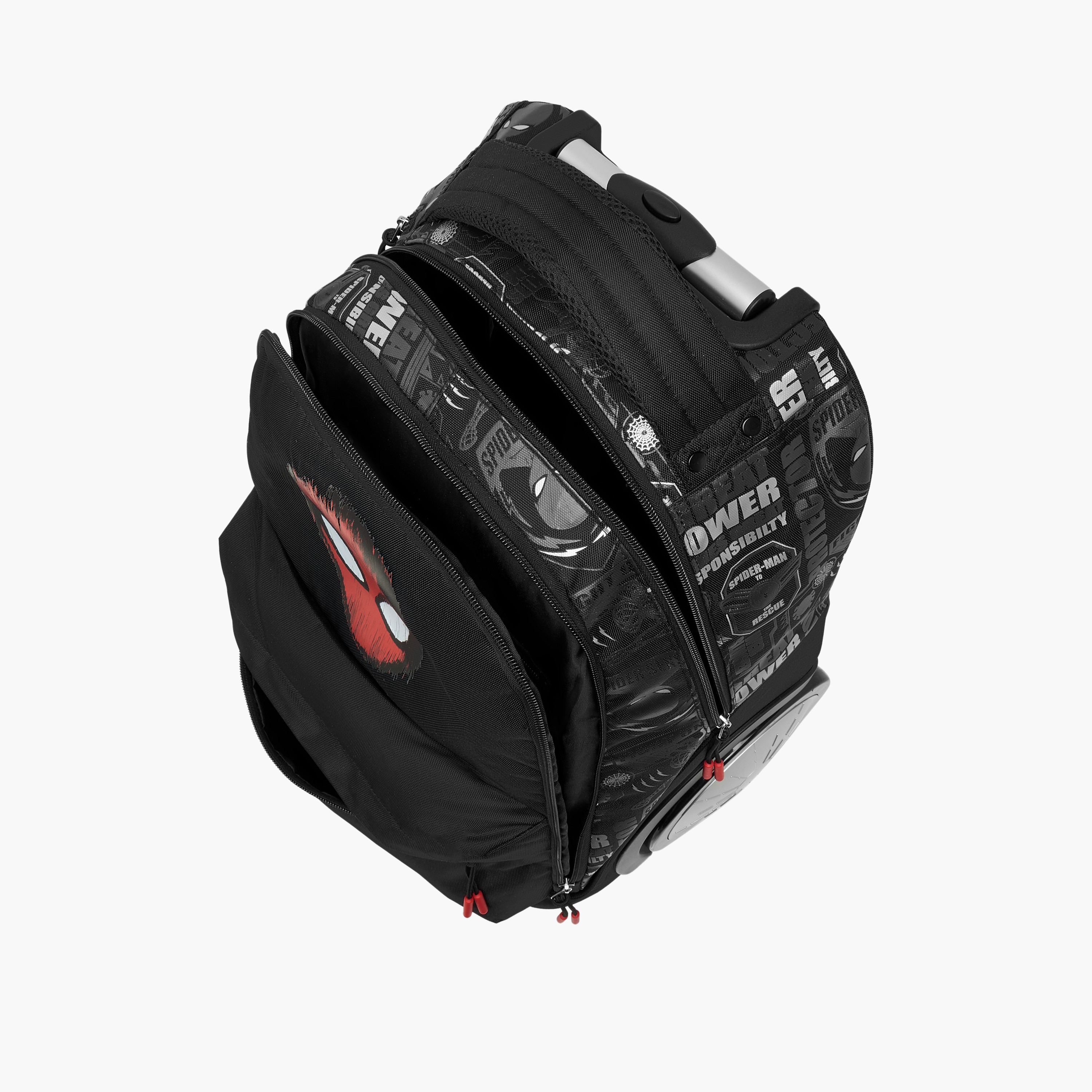 Marvel Spider-Man Trolley Bag for Boys 8-13 Years with Laptop Compartment -school-bagsandbackpacks-trolleybags-image-14