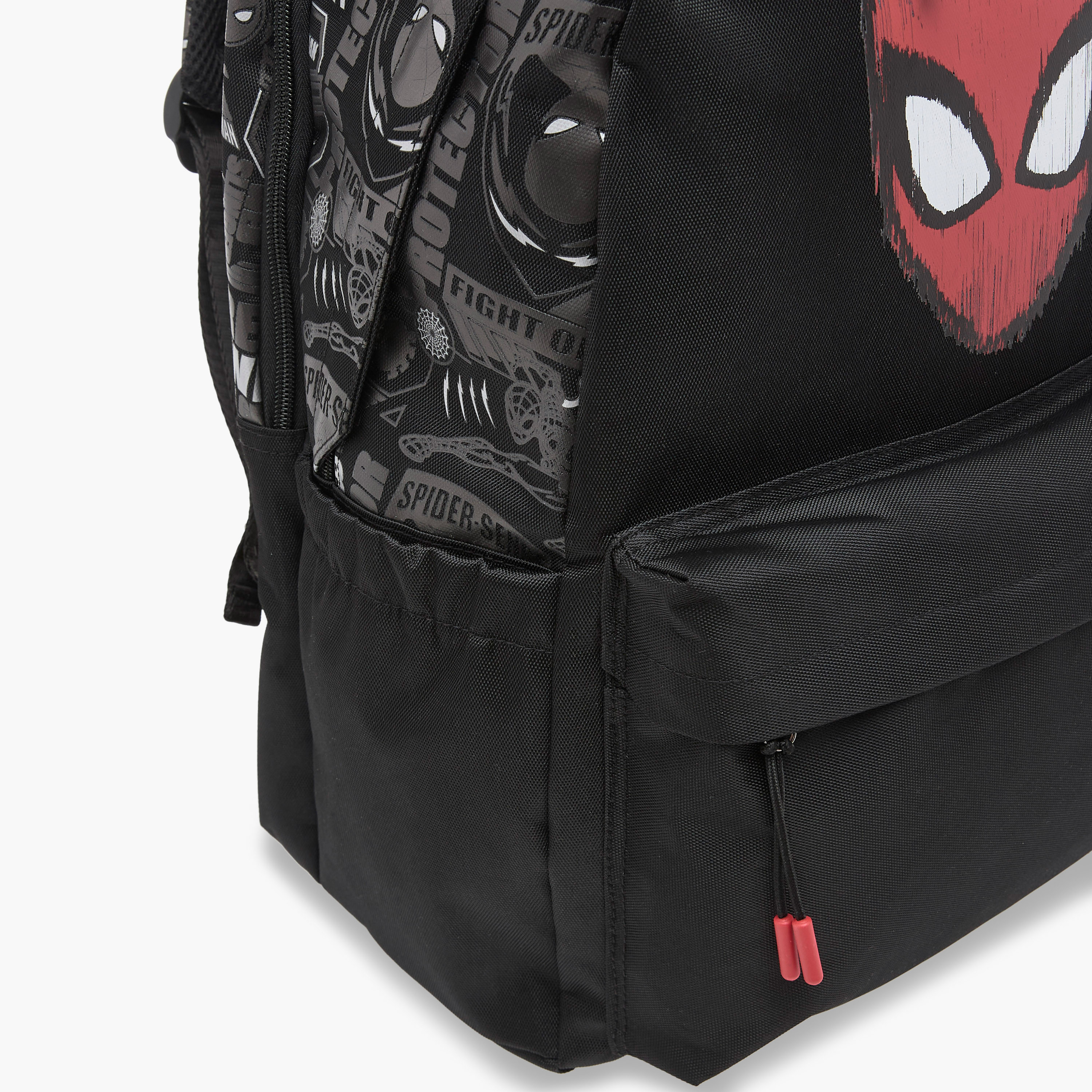Spider-Man Print Backpack with Adjustable Straps and Zip Closure- 17 inch-school-bagsandbackpacks-backpacks-image-10