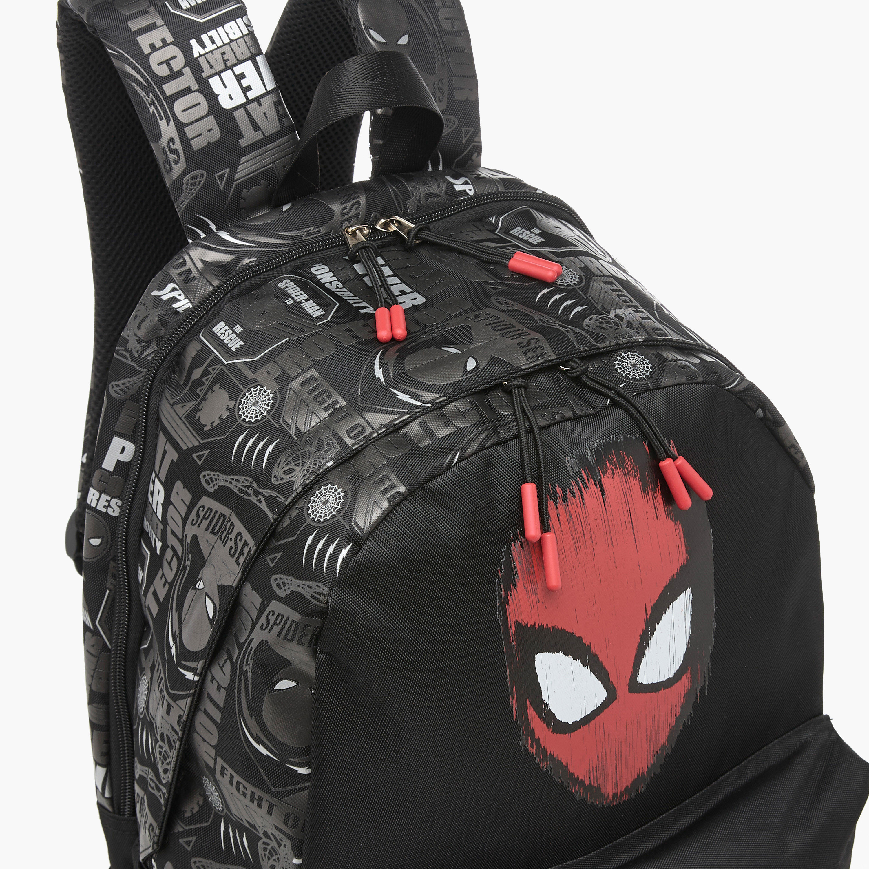 Spider-Man Print Backpack with Adjustable Straps and Zip Closure- 17 inch-school-bagsandbackpacks-backpacks-image-8