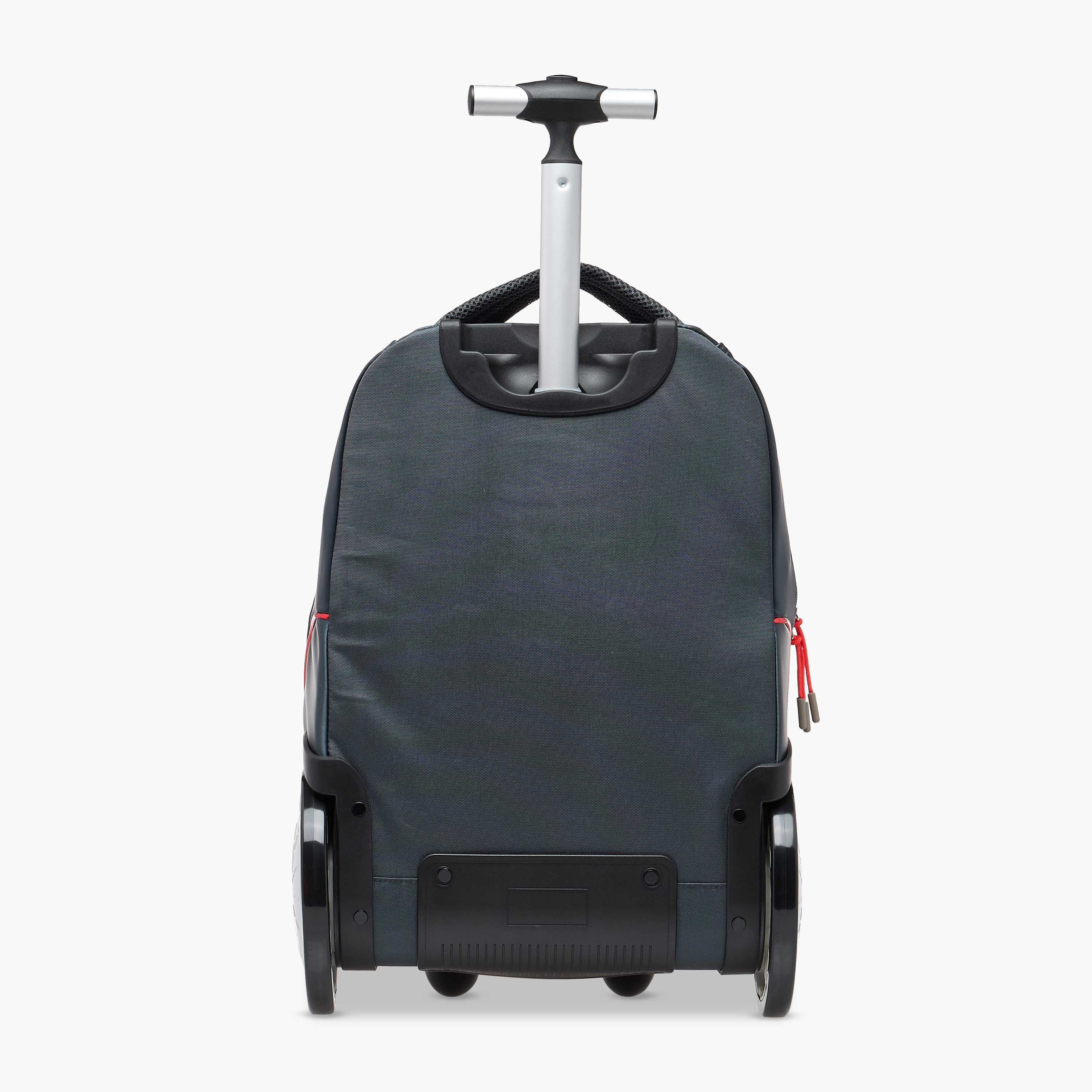 Spider-Man Print Trolley Bag with Retractable Handle and Zip Closure-school-bagsandbackpacks-trolleybags-image-5