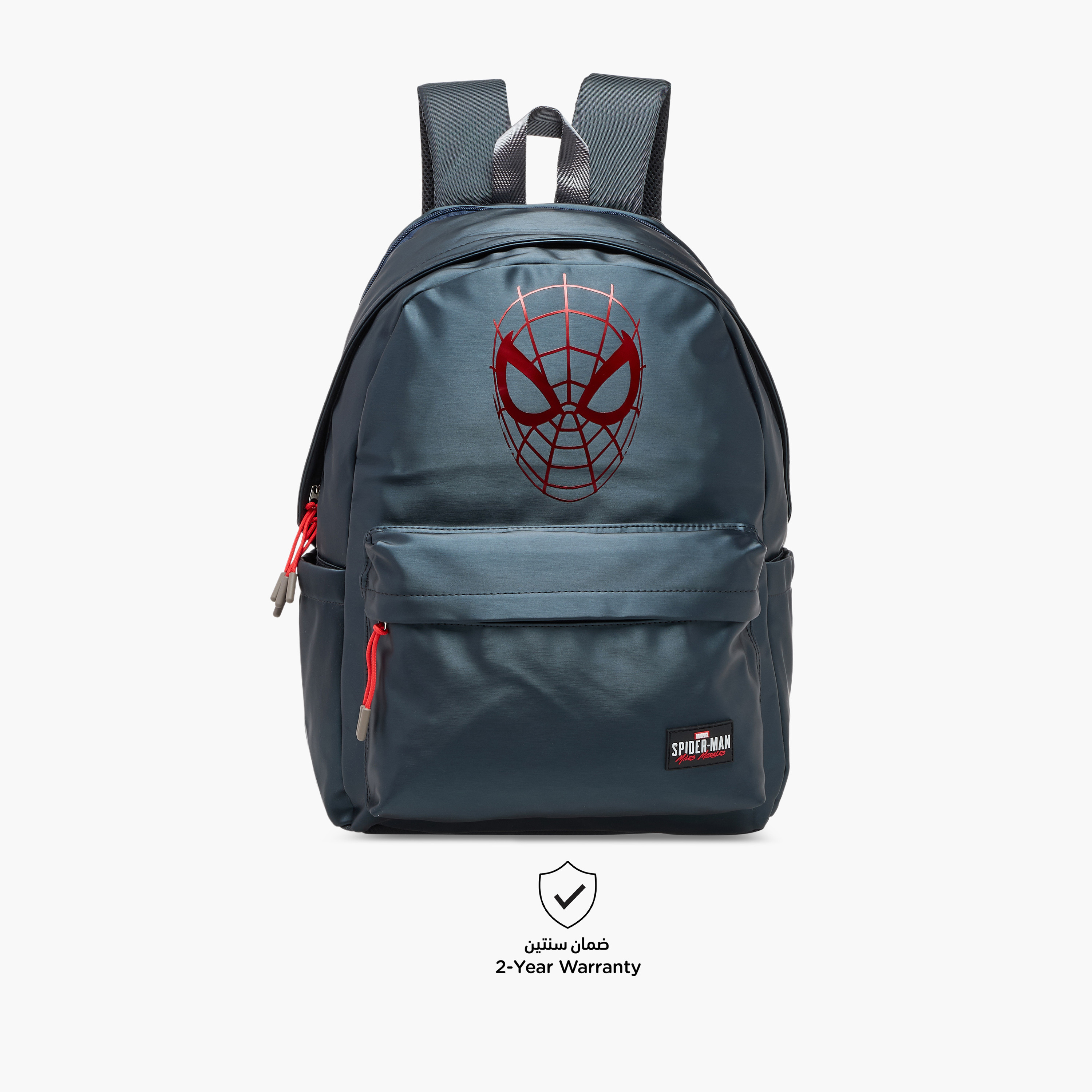 Spider-Man Print Backpack with Adjustable Shoulder Straps-school-bagsandbackpacks-backpacks-image-4