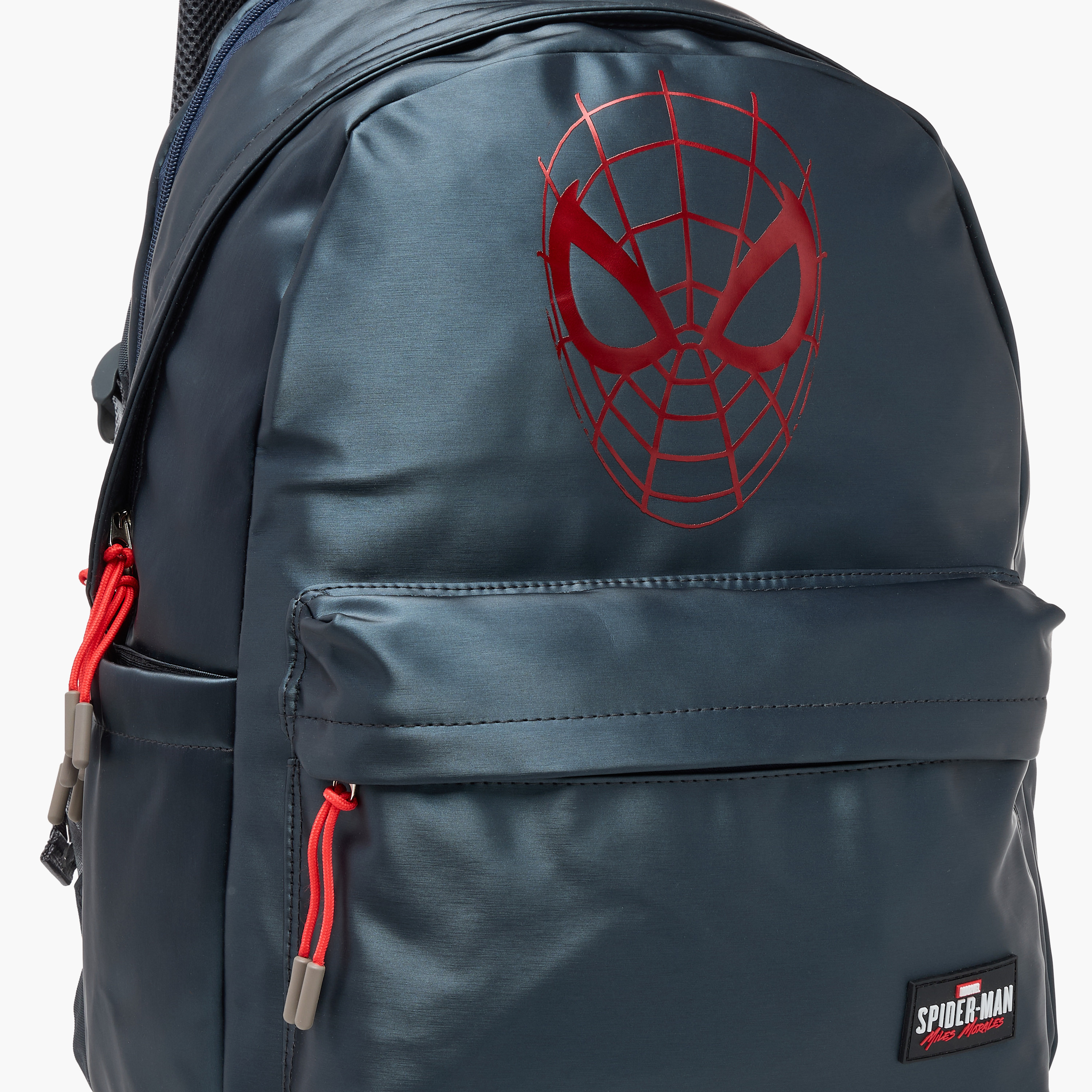 Spider-Man Print Backpack with Adjustable Shoulder Straps-school-bagsandbackpacks-backpacks-image-7