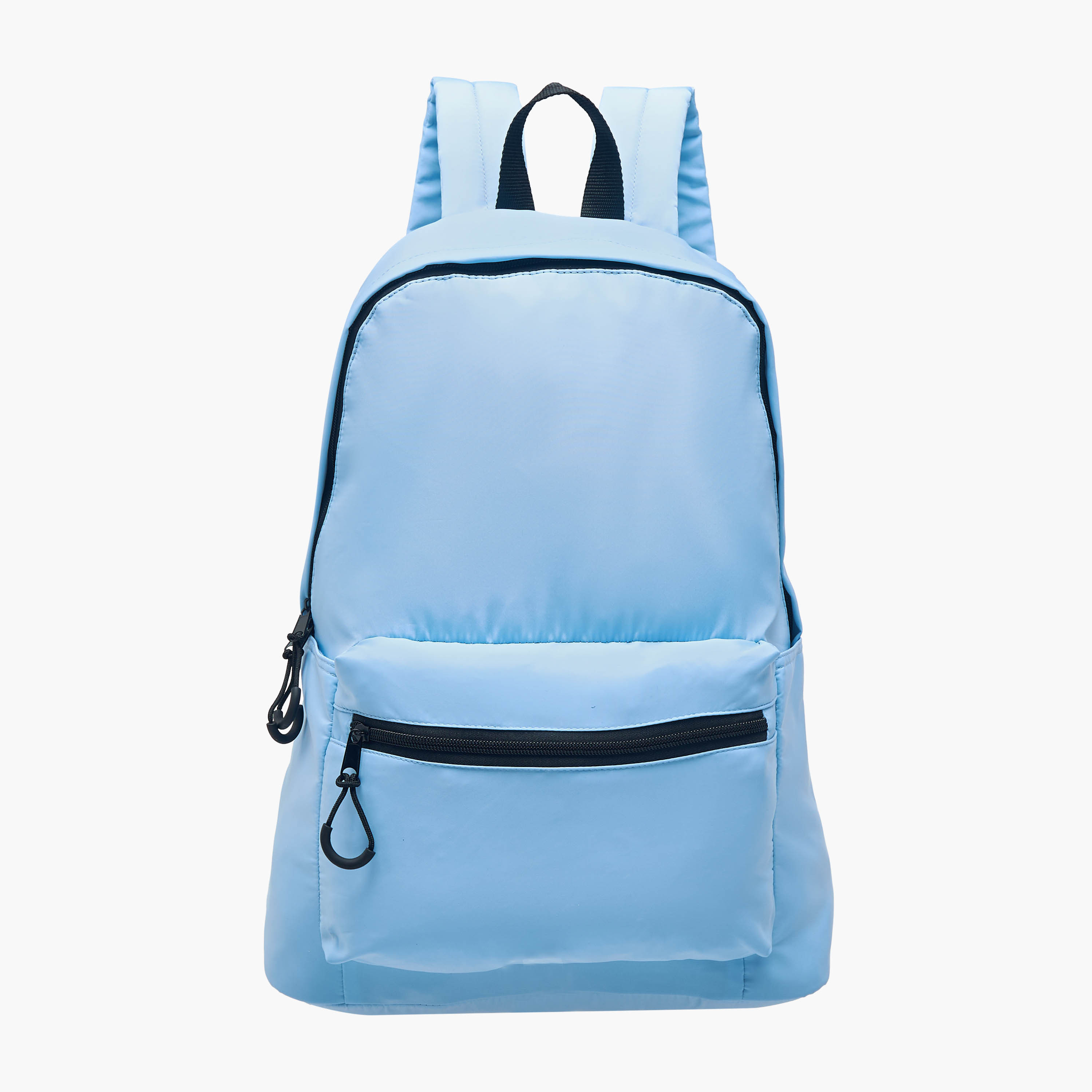 Juniors Solid Backpack with Adjustable Straps and Zip Closure - 17 inches-school-bagsandbackpacks-backpacks-image-1