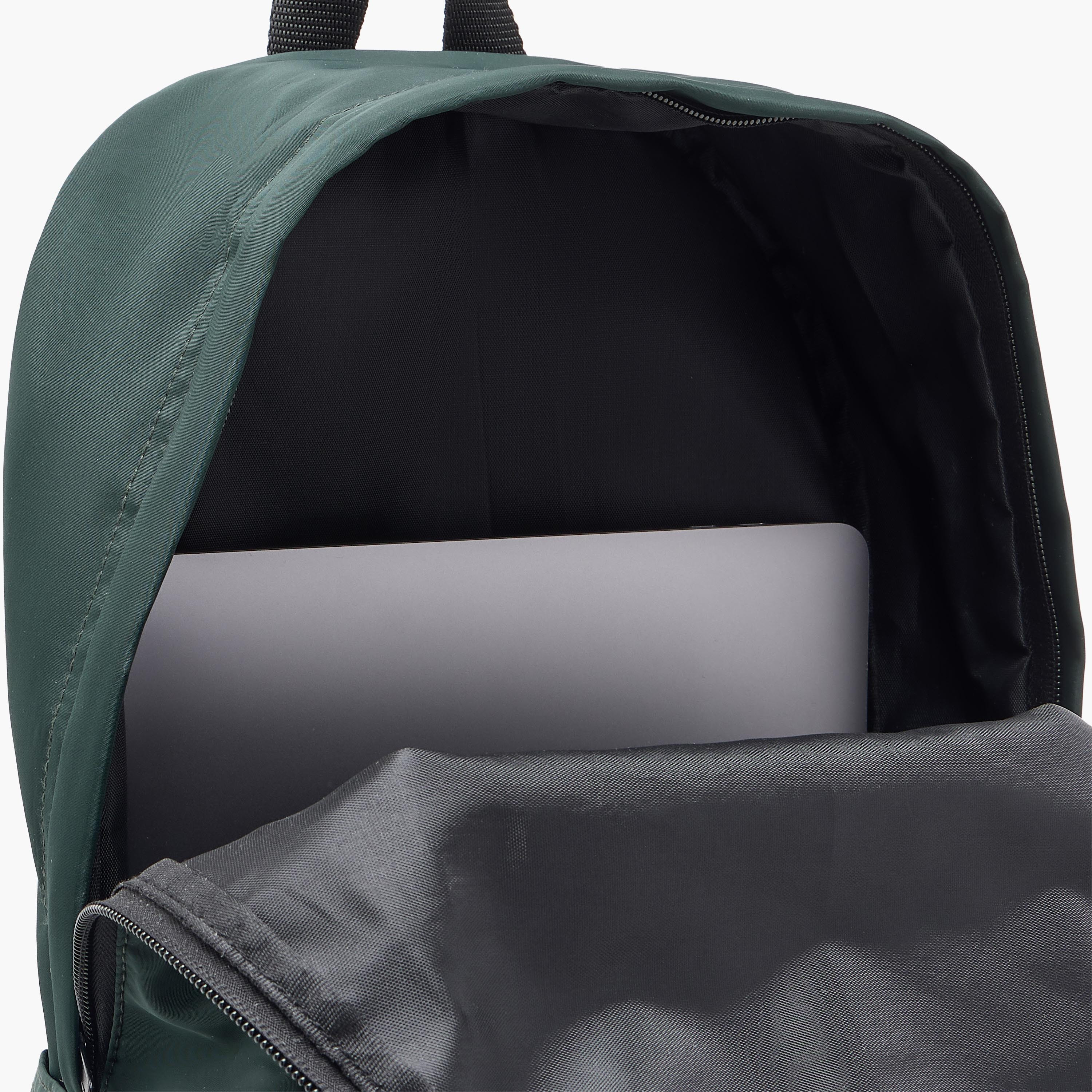 شنطة ظهر سادة بحمالات قبلة للتعديل وسحاب إغلاق من جونيورز - 17 بوصة-school-bagsandbackpacks-backpacks-image-1