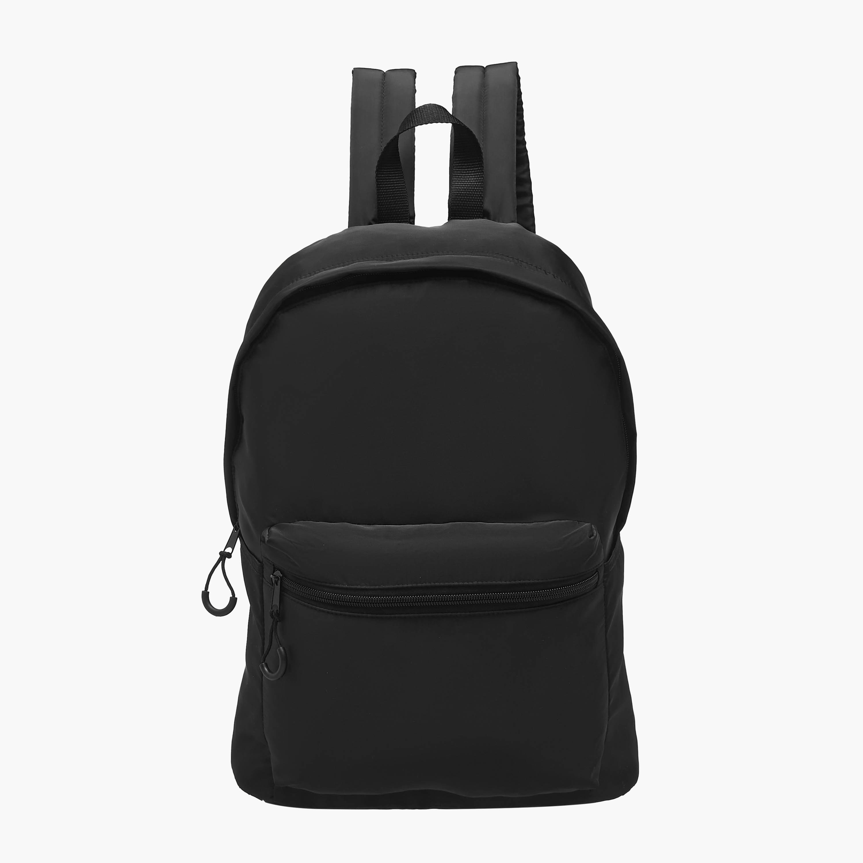 Juniors Solid Backpack with Adjustable Straps and Zip Closure - 17 inches-school-bagsandbackpacks-backpacks-image-1
