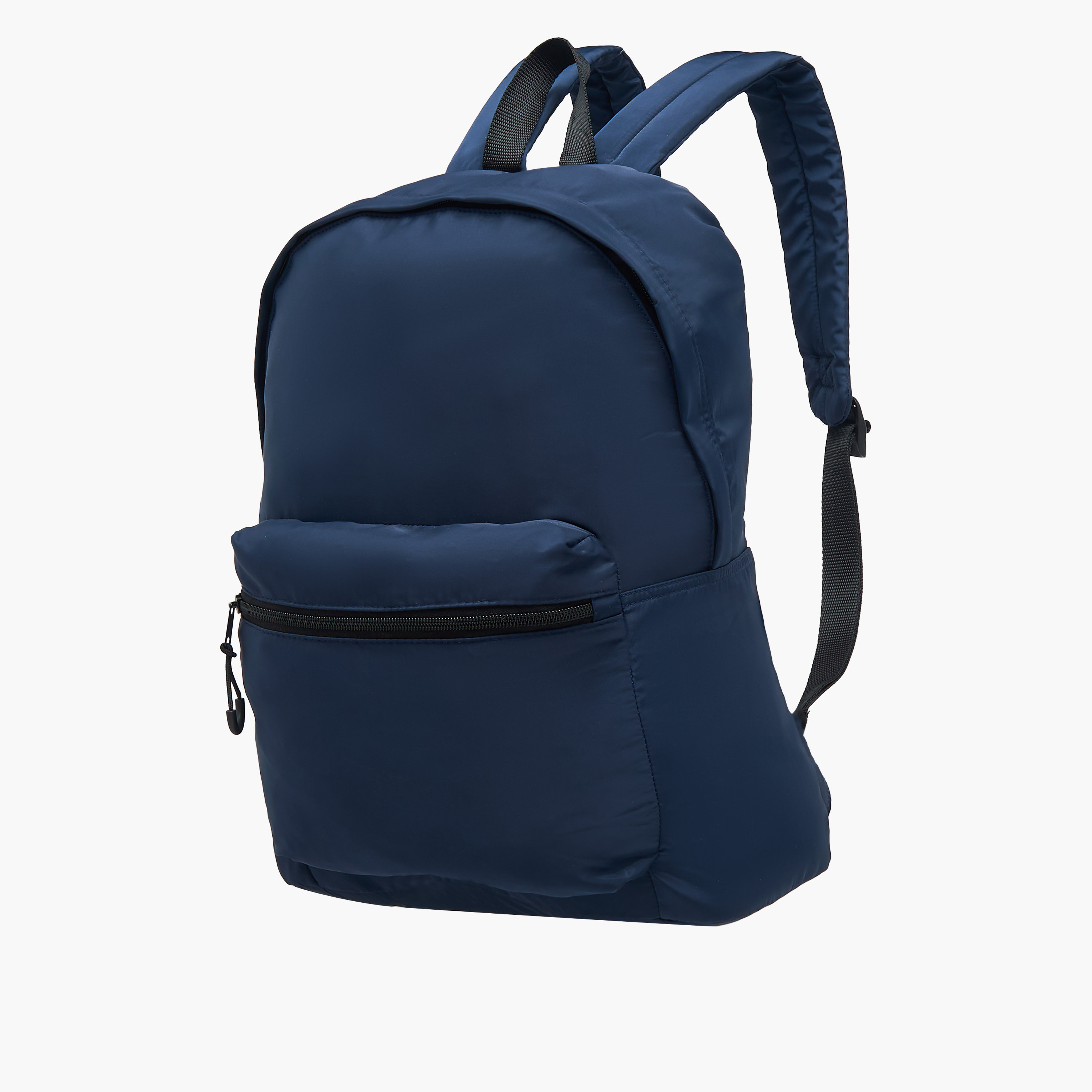 Juniors Solid Backpack with Adjustable Straps and Zip Closure - 17 inches-school-bagsandbackpacks-backpacks-image-4