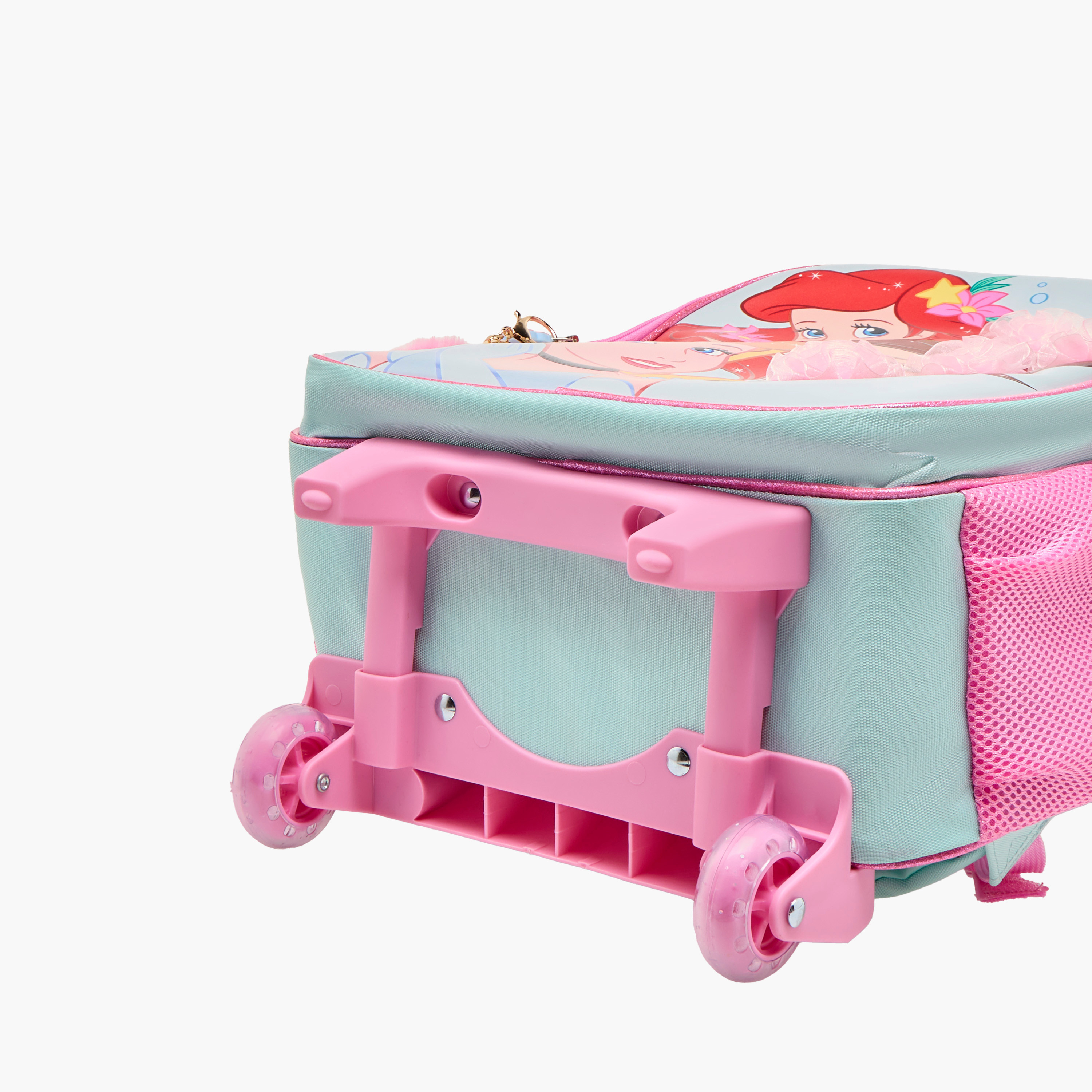 Disney Princess Trolley Bag for Girls 5-8 Years with Adjustable Strap -school-bagsandbackpacks-trolleybags-image-15