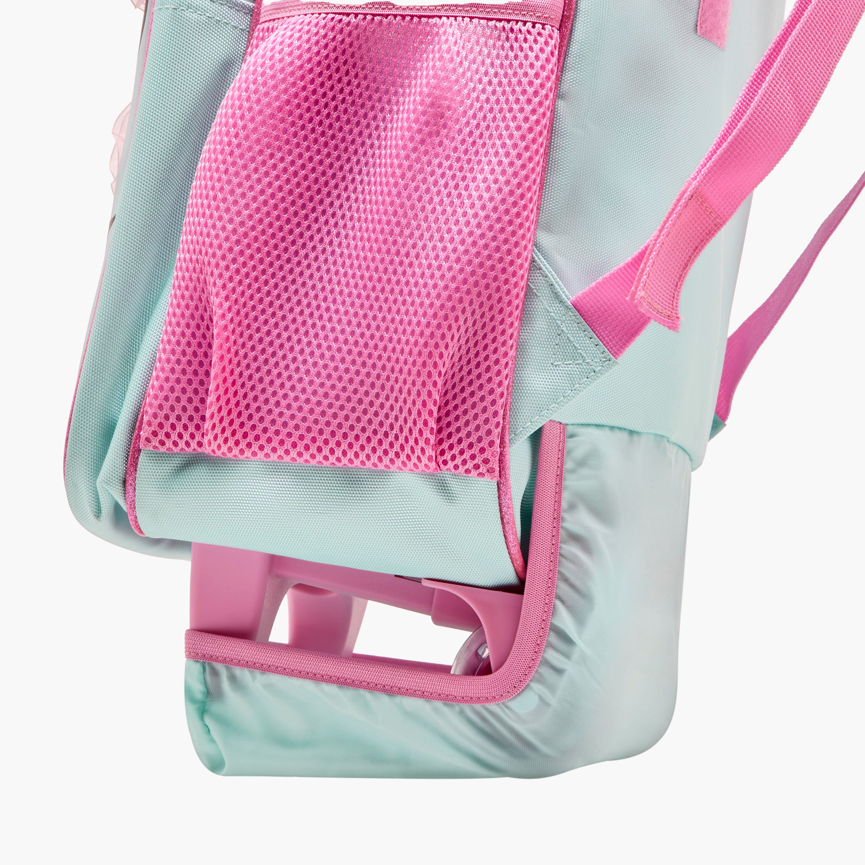 Disney Princess Trolley Bag for Girls 5-8 Years with Adjustable Strap -school-bagsandbackpacks-trolleybags-image-16