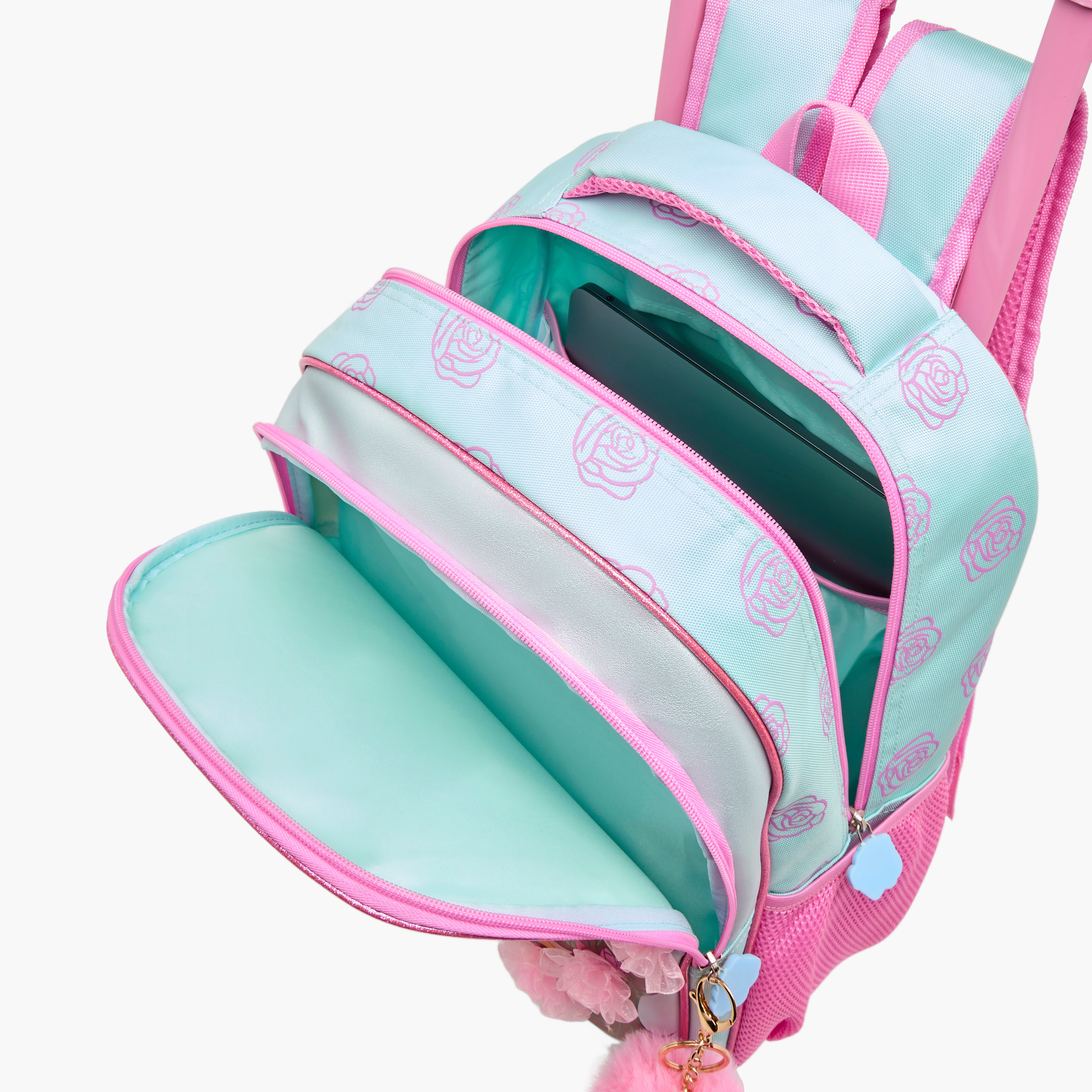 Disney Princess Trolley Bag for Girls 5-8 Years with Adjustable Strap -school-bagsandbackpacks-trolleybags-image-17