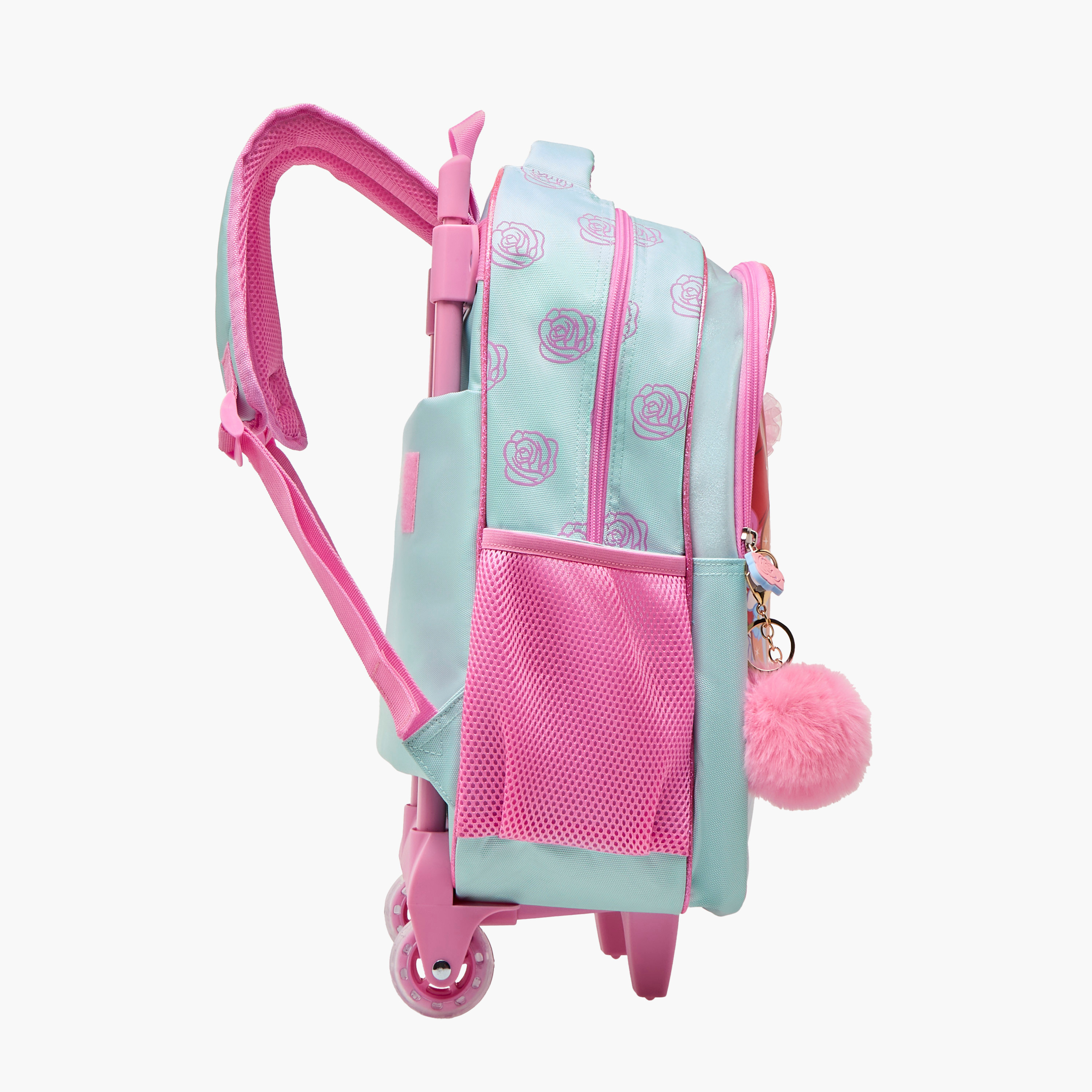 Disney Princess Trolley Bag for Girls 5-8 Years with Adjustable Strap -school-bagsandbackpacks-trolleybags-image-5