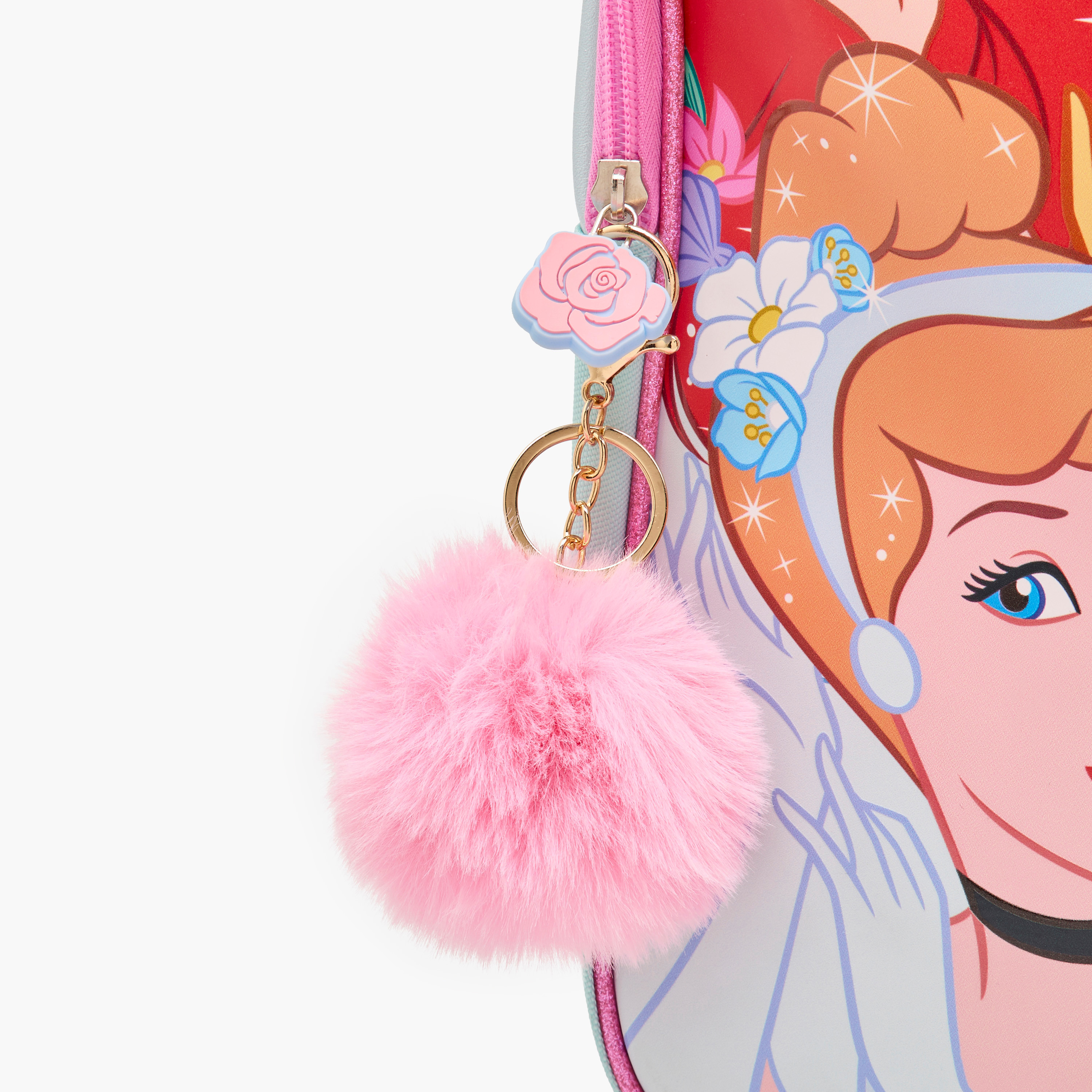 Disney Princess Trolley Bag for Girls 5-8 Years with Adjustable Strap -school-bagsandbackpacks-trolleybags-image-10