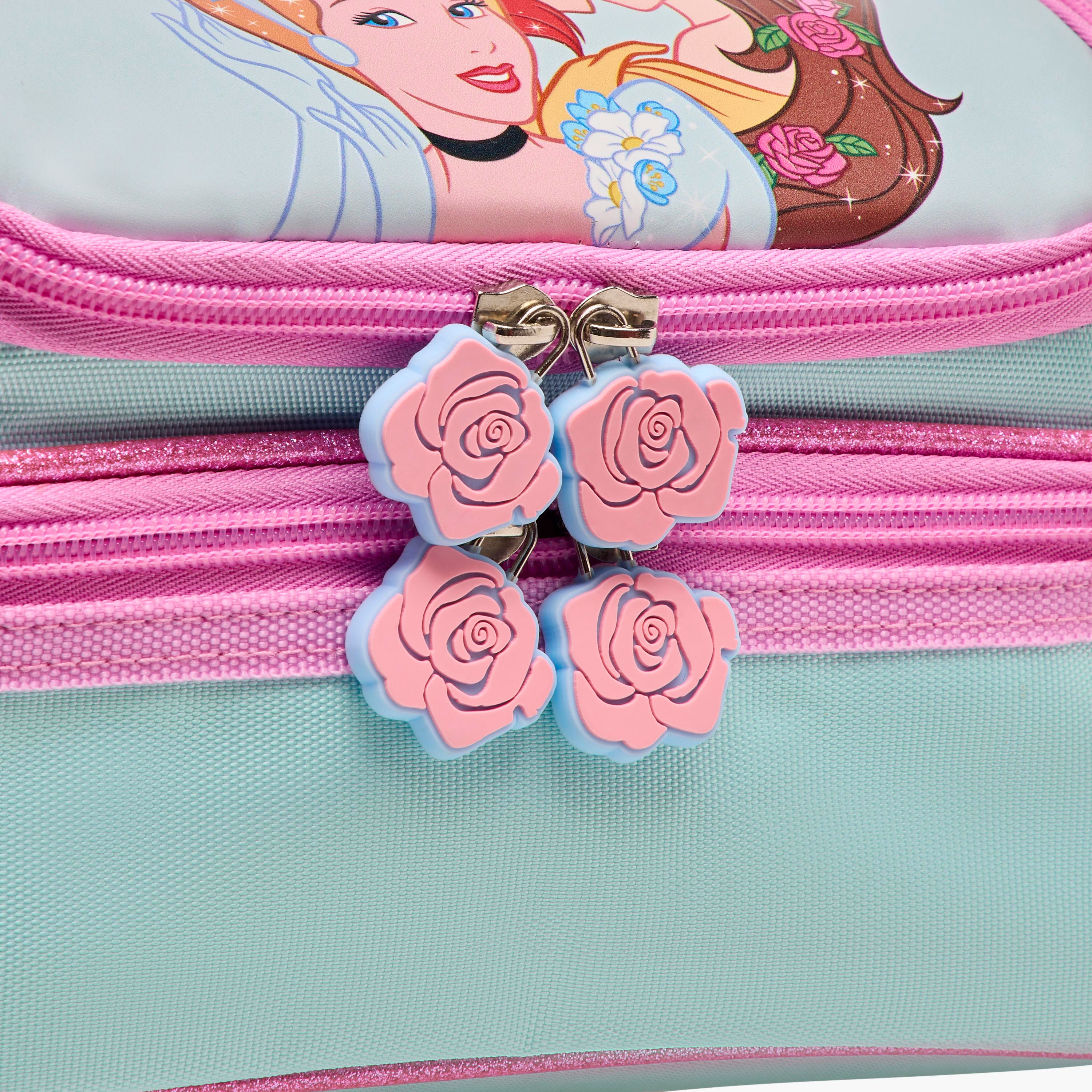 شنطة غداء بطبعات أميرات ديزني وسحاب إغلاق-school-lunchessentials-lunchbags-image-4