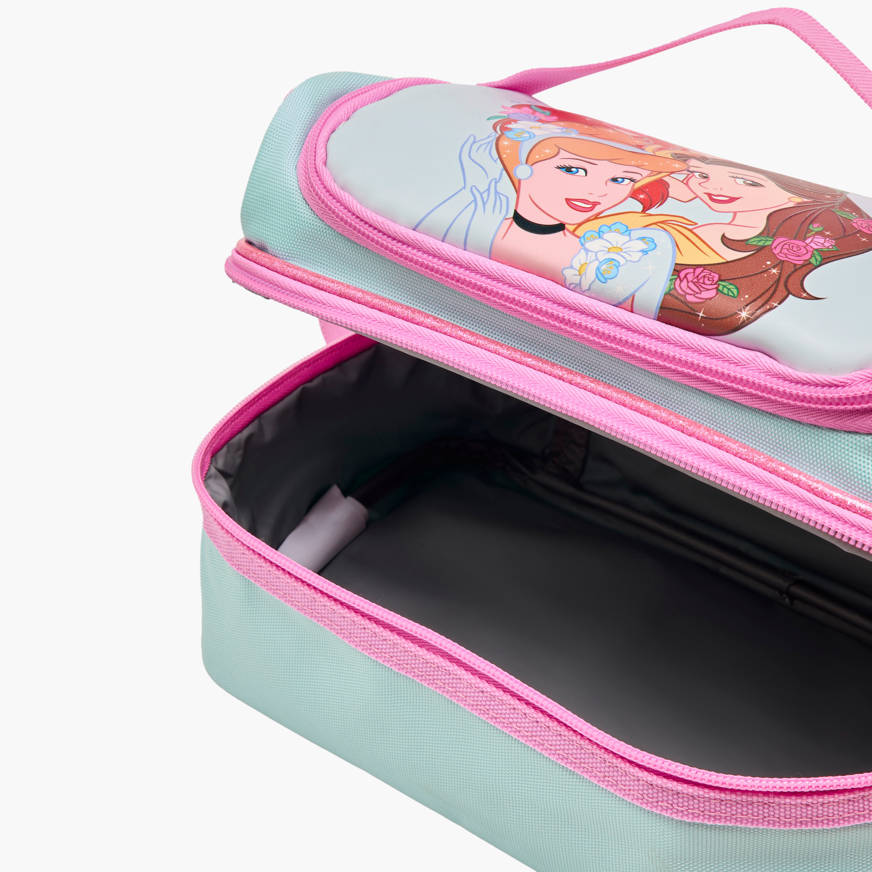شنطة غداء بطبعات أميرات ديزني وسحاب إغلاق-school-lunchessentials-lunchbags-image-2