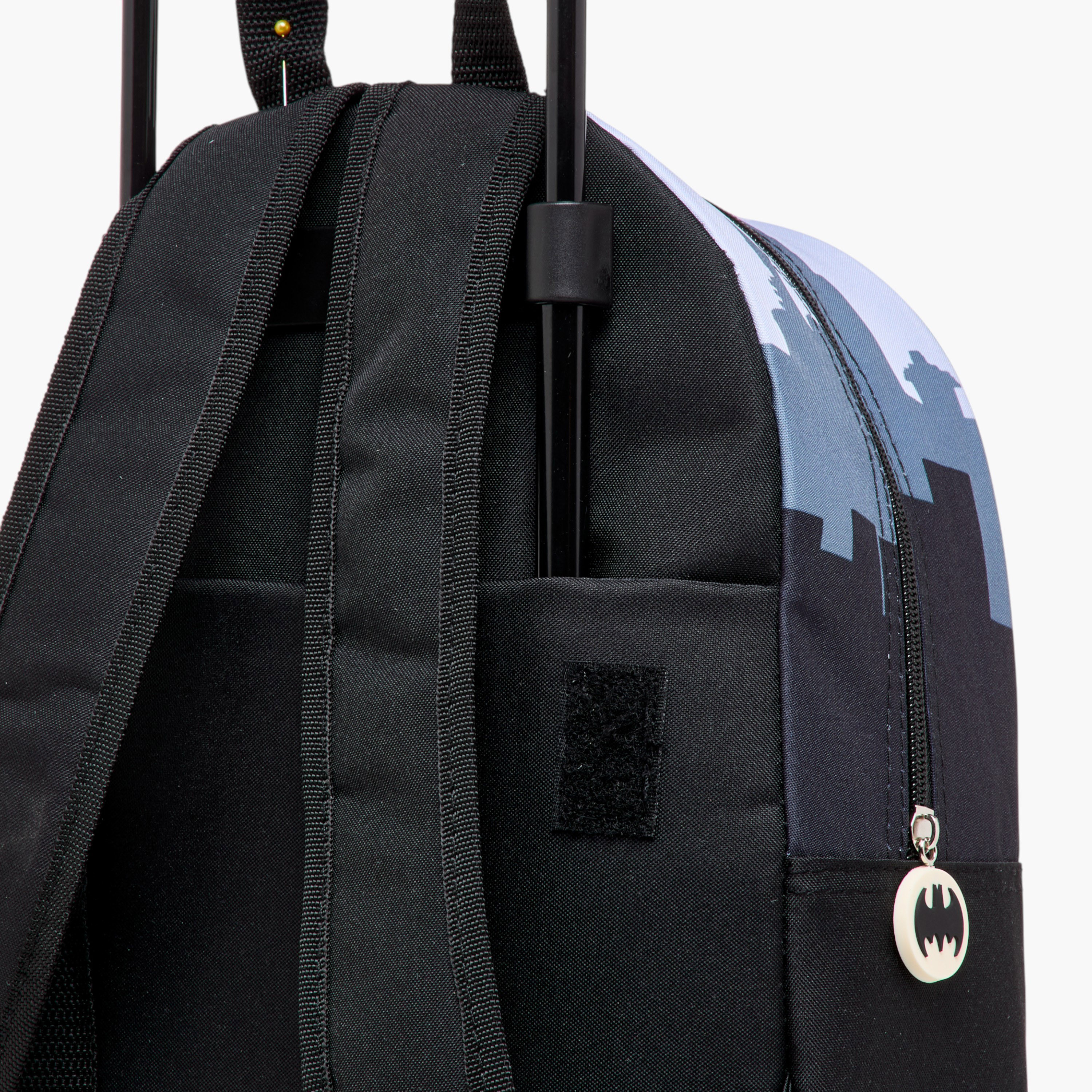 Batman Print 3-Piece Trolley Backpack Set - 13 inches-school-bagsandbackpacks-trolleybags-image-10