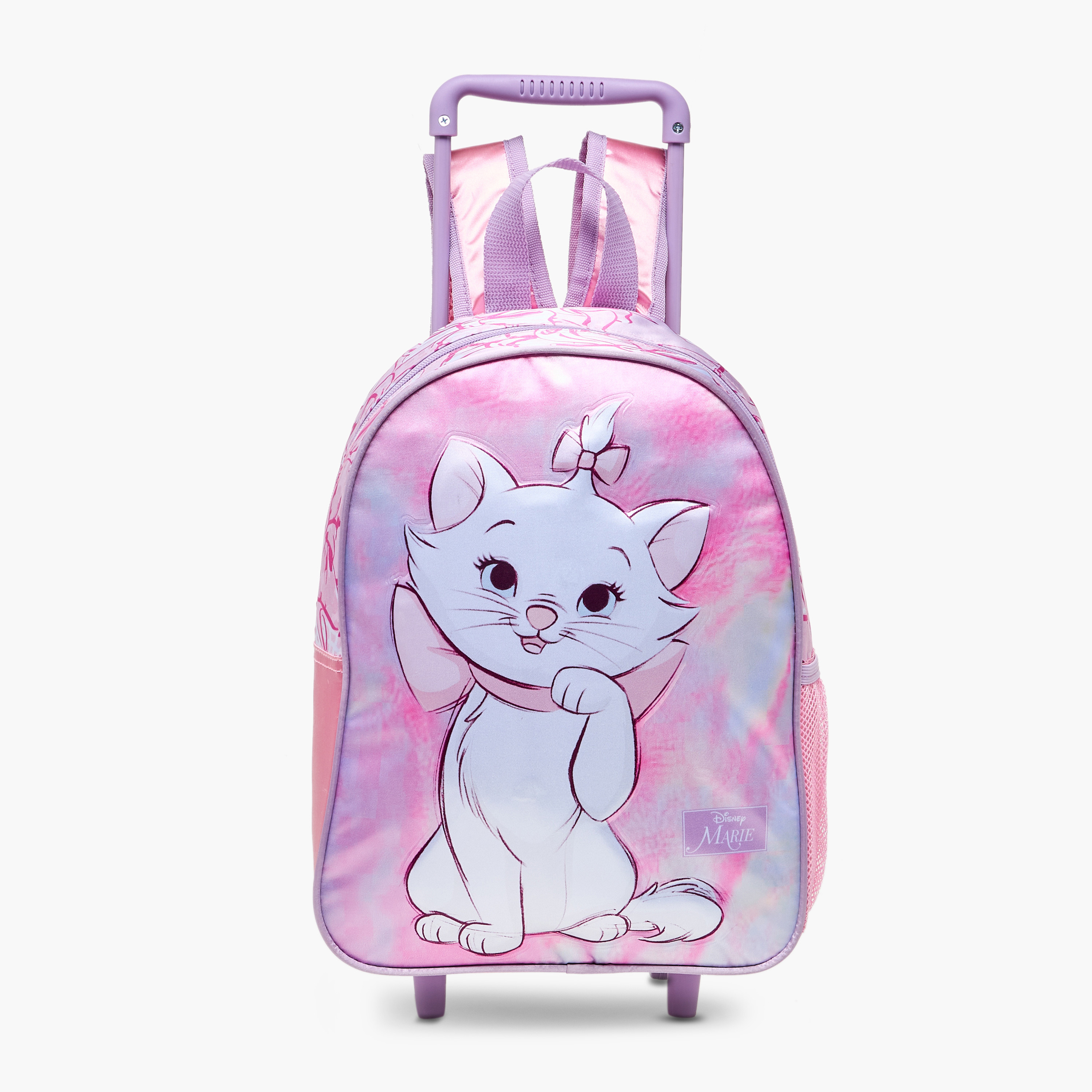 Disney Marie 3-Piece School Trolley Bag Set for Girls 2-5 Years with Lunch Bag and Pencil Pouch -school-bagsandbackpacks-trolleybags-image-4