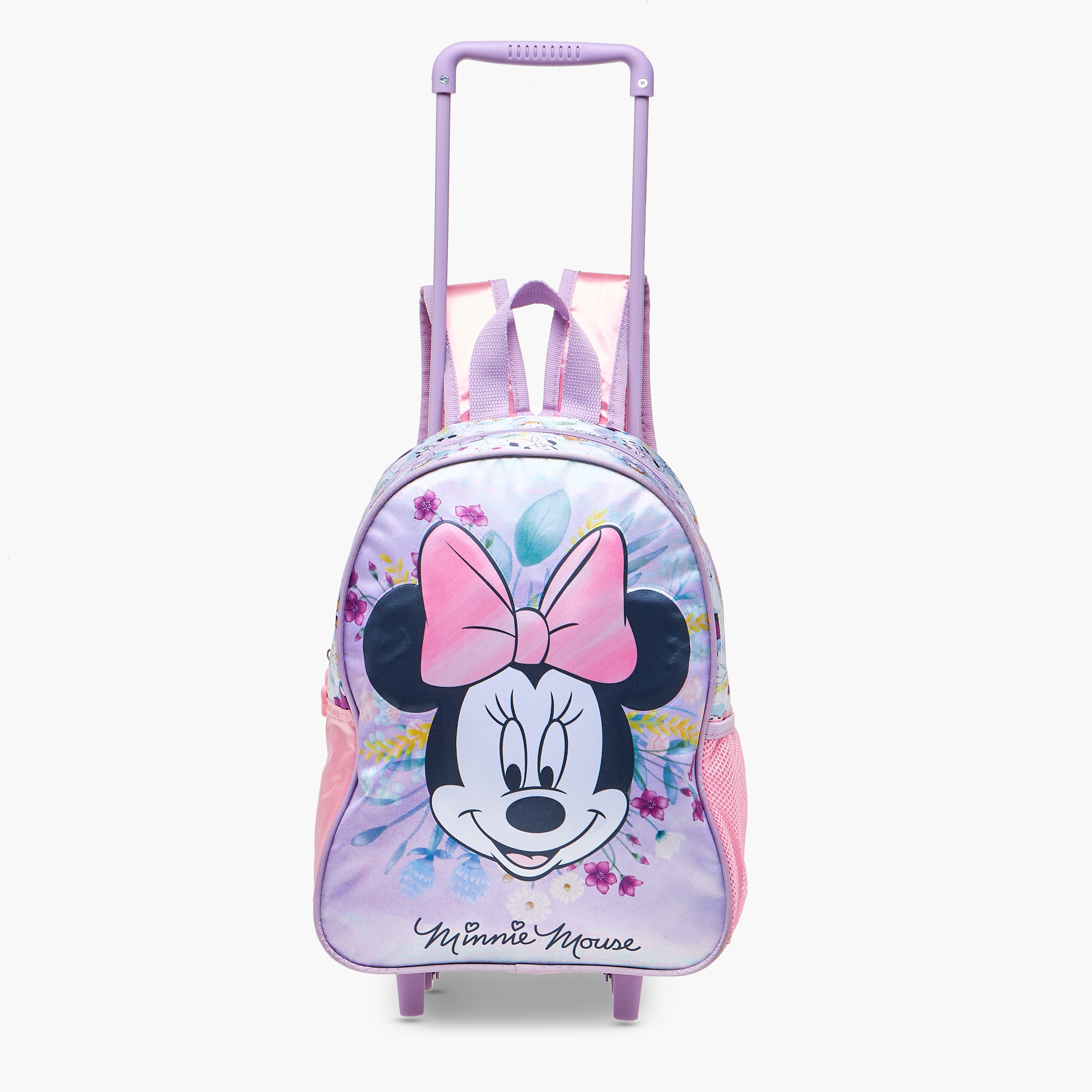 Disney Minnie 3-Piece School Trolley Bag Set for Girls 2-5 Years with Lunch Bag and Pencil Pouch -school-bagsandbackpacks-trolleybags-image-10