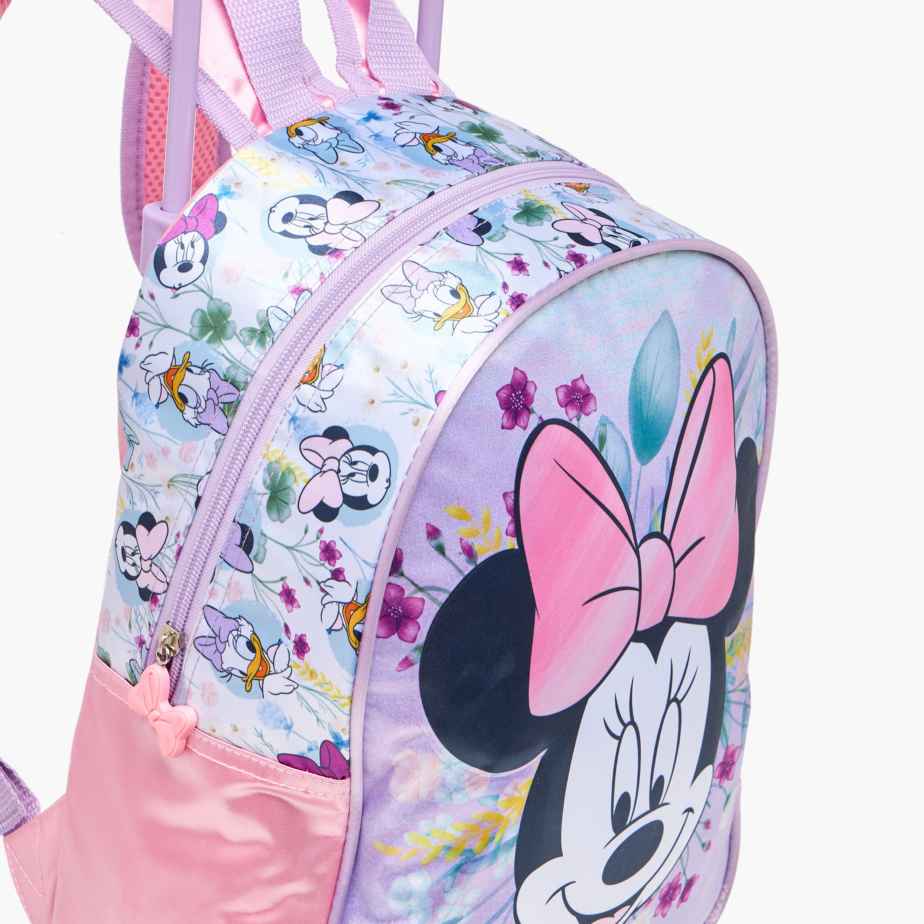 Disney Minnie 3-Piece School Trolley Bag Set for Girls 2-5 Years with Lunch Bag and Pencil Pouch -school-bagsandbackpacks-trolleybags-image-14
