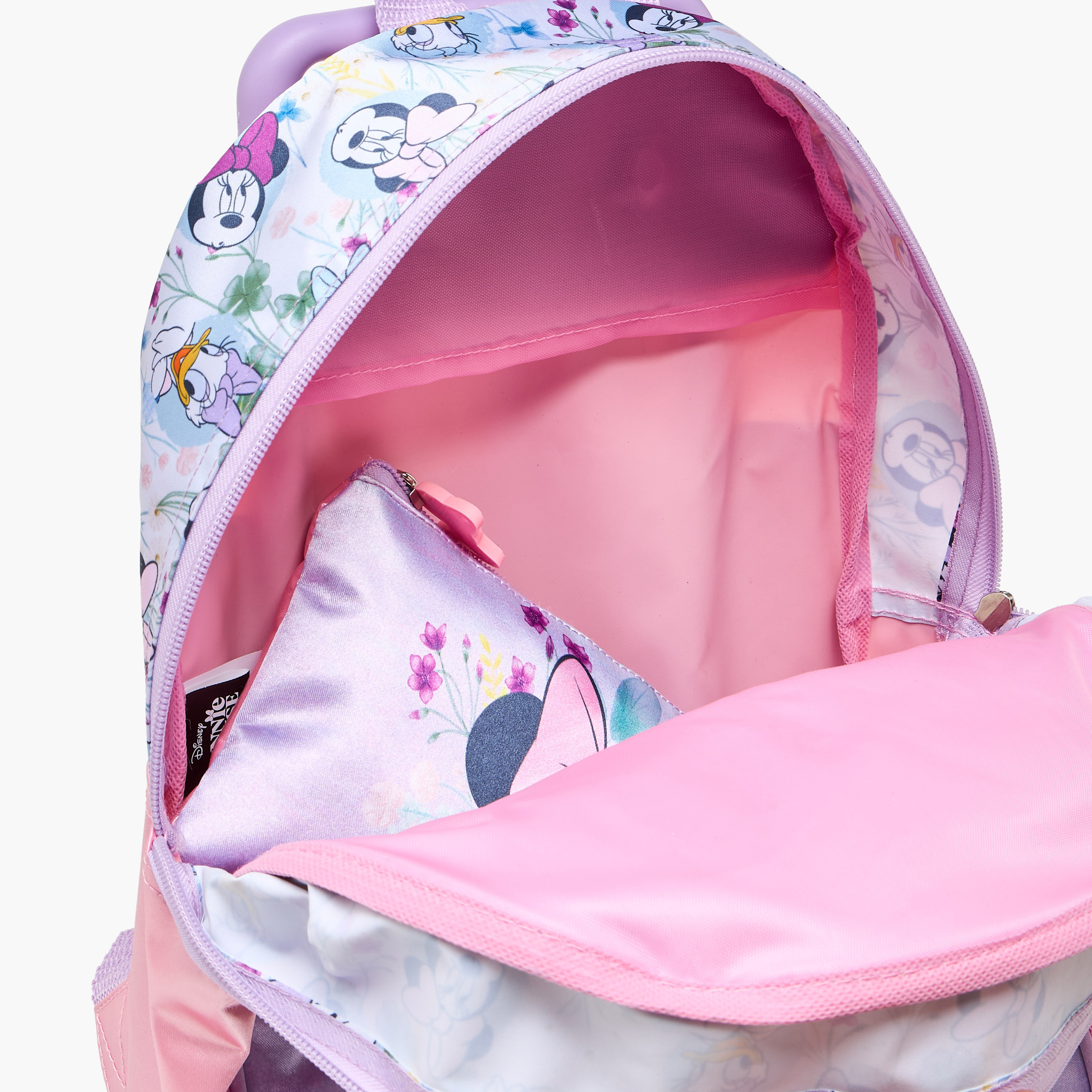 Disney Minnie 3-Piece School Trolley Bag Set for Girls 2-5 Years with Lunch Bag and Pencil Pouch -school-bagsandbackpacks-trolleybags-image-15