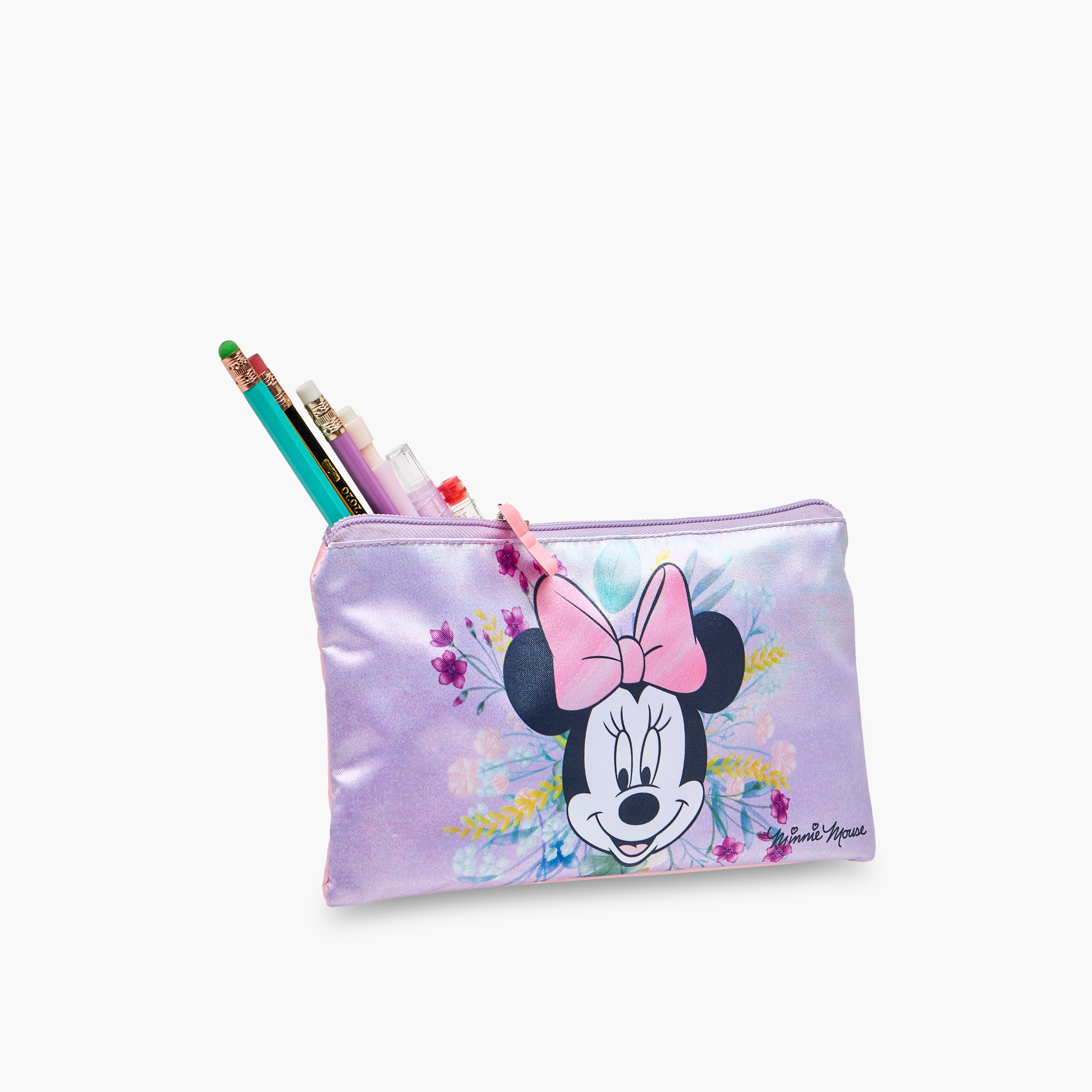 Disney Minnie 3-Piece School Trolley Bag Set for Girls 2-5 Years with Lunch Bag and Pencil Pouch -school-bagsandbackpacks-trolleybags-image-20