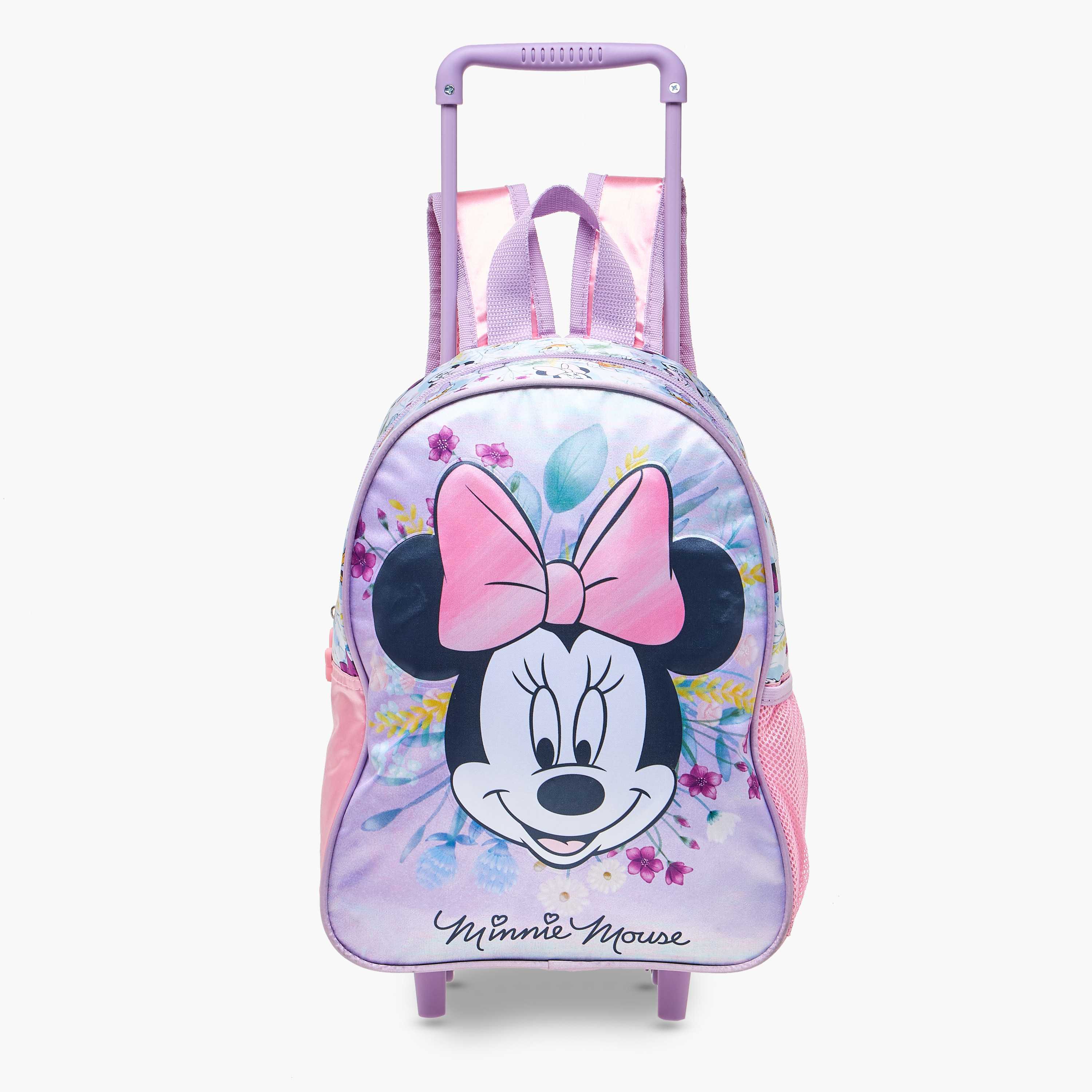 Disney Minnie 3-Piece School Trolley Bag Set for Girls 2-5 Years with Lunch Bag and Pencil Pouch -school-bagsandbackpacks-trolleybags-image-4