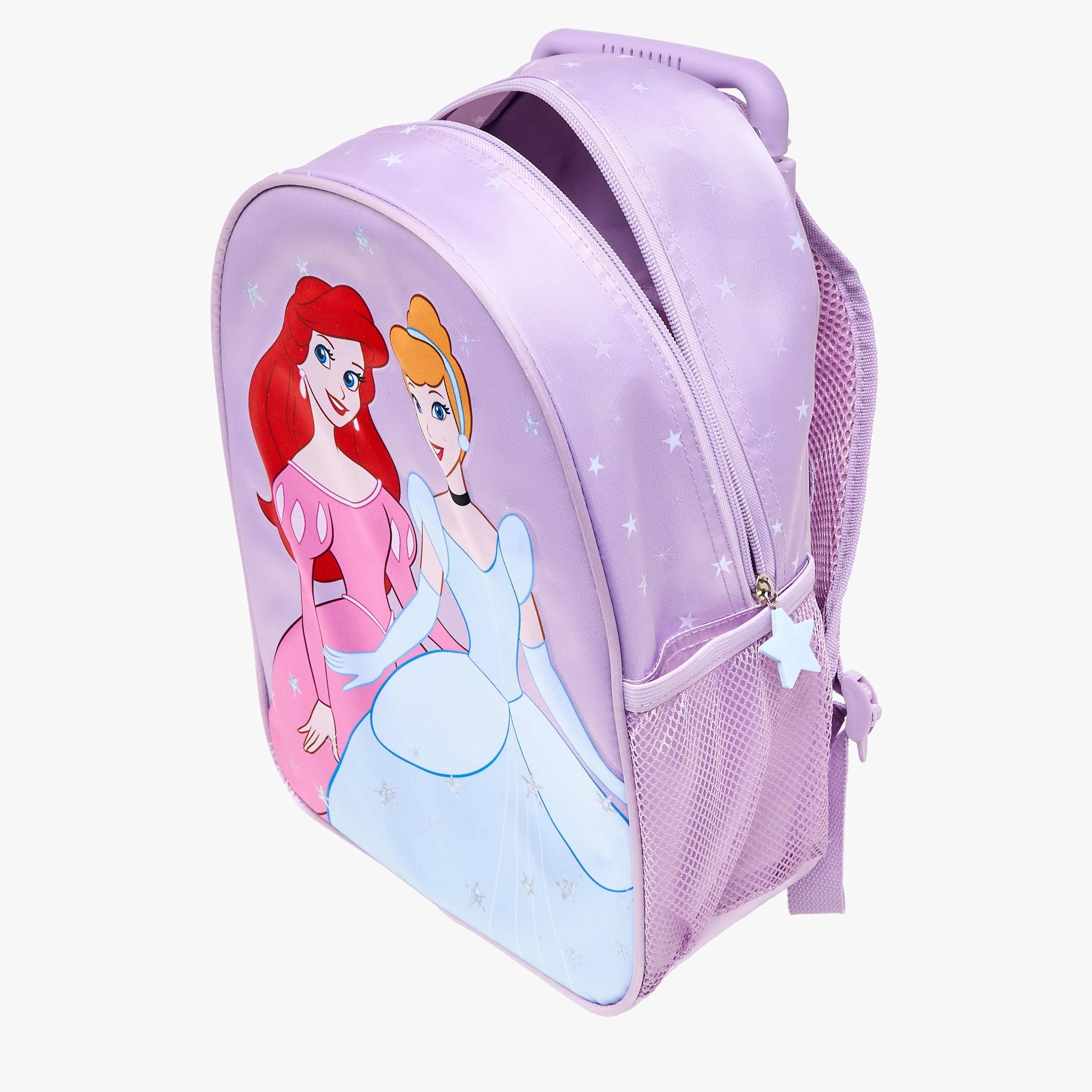 Disney Princess 3-Piece School Trolley Bag Set for Girls 2-5 Years with Lunch Bag and Pencil Pouch -school-bagsandbackpacks-trolleybags-image-12