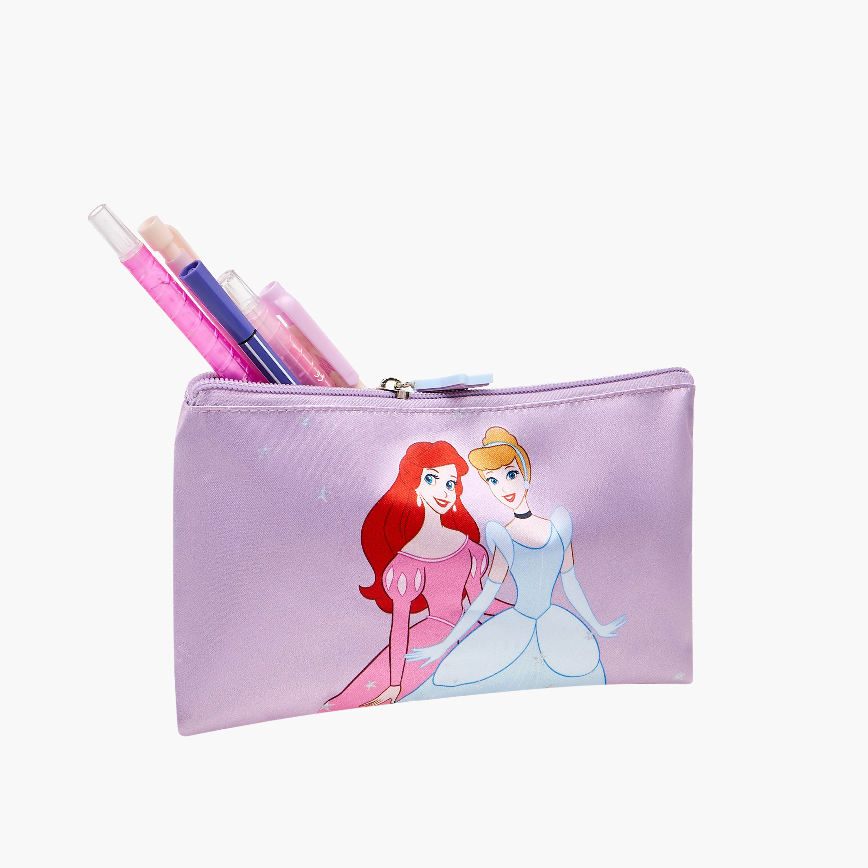 Disney Princess 3-Piece School Trolley Bag Set for Girls 2-5 Years with Lunch Bag and Pencil Pouch -school-bagsandbackpacks-trolleybags-image-18