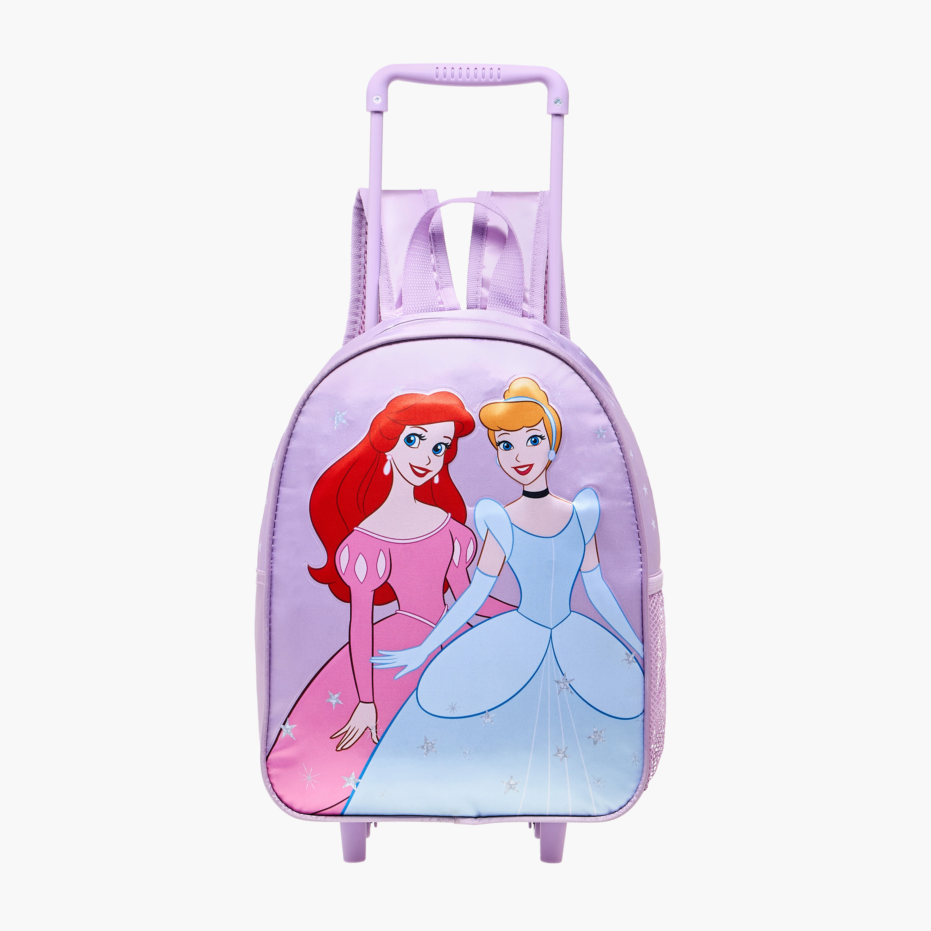 Disney Princess 3-Piece School Trolley Bag Set for Girls 2-5 Years with Lunch Bag and Pencil Pouch -school-bagsandbackpacks-trolleybags-image-4