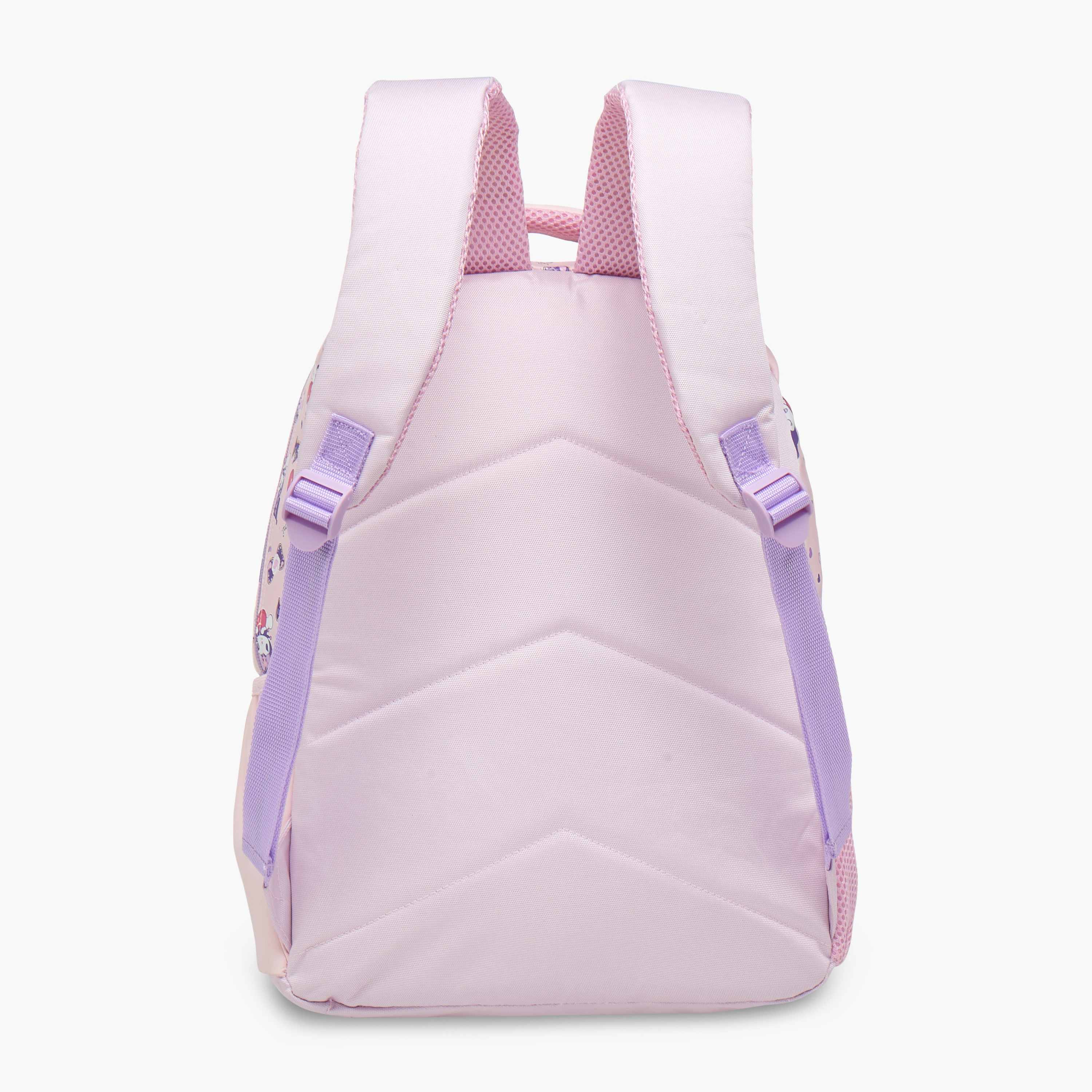 Sanrio Kuromi Print Backpack with Adjustable Straps and Zip Closure - 16 inches-school-bagsandbackpacks-backpacks-image-9