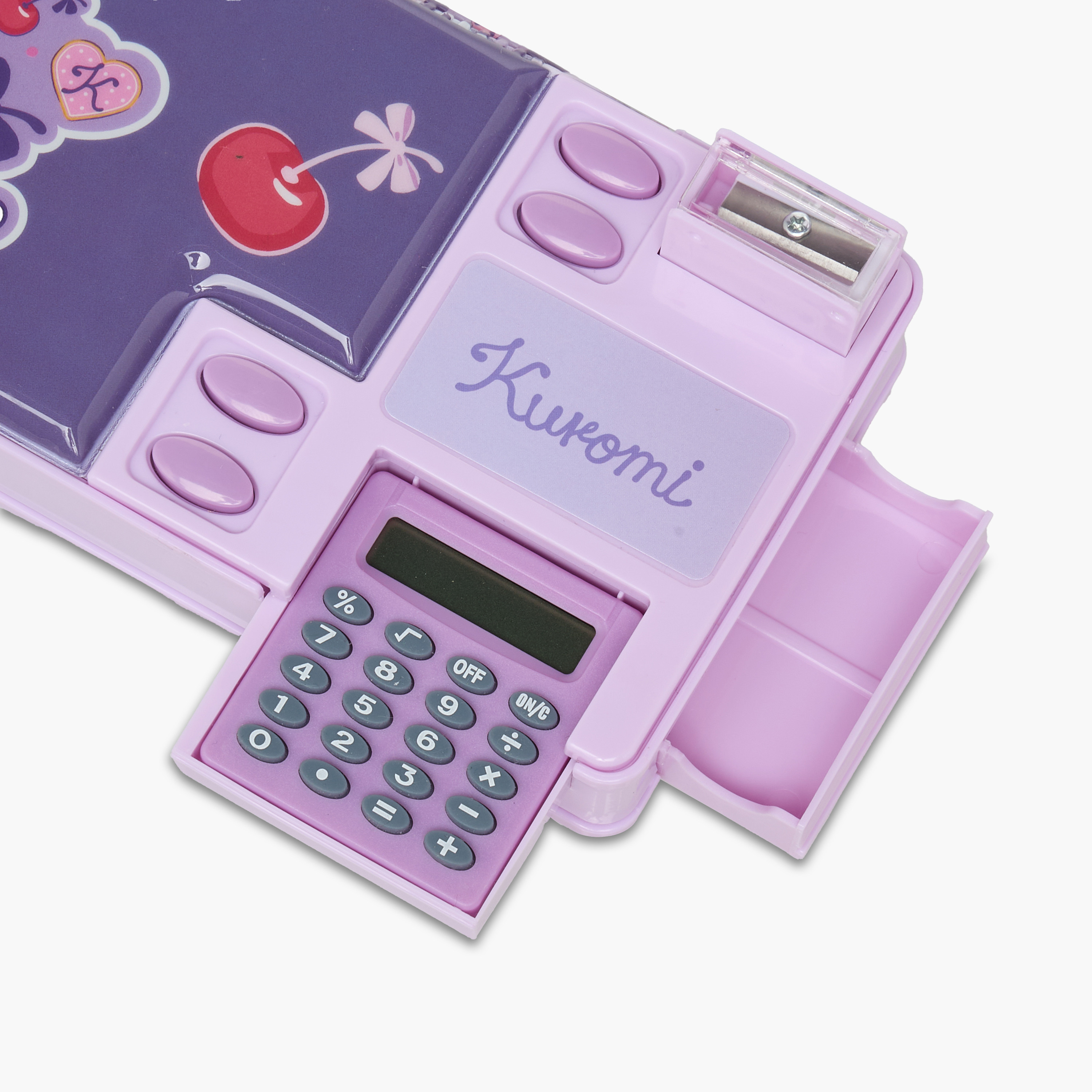 Sanrio Kuromi Print Pencil Case-school-stationery-pencilcases-image-9