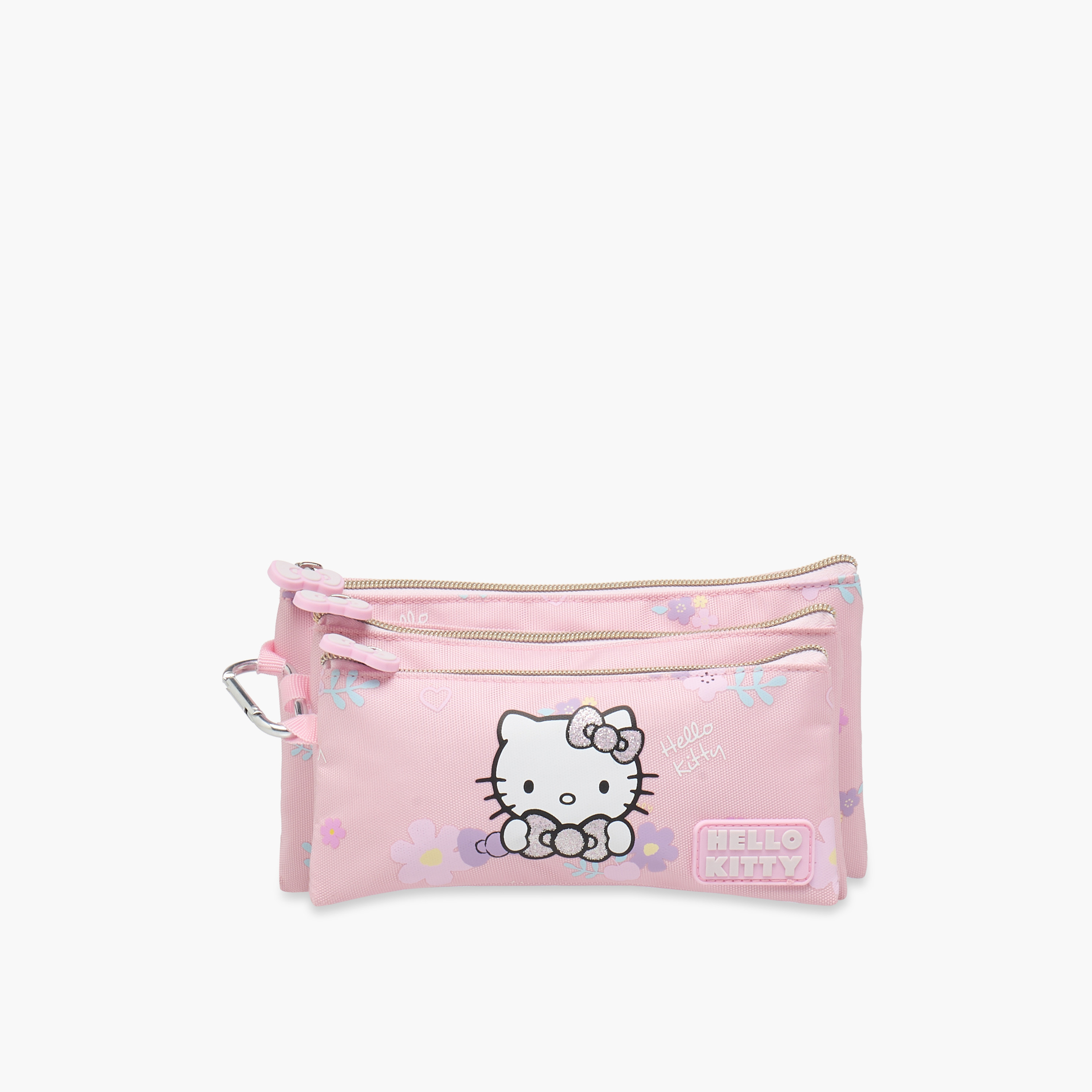 مقلمة بسحاب إغلاق وطبعات هالو كيتي-school-stationery-pencilcases-image-5