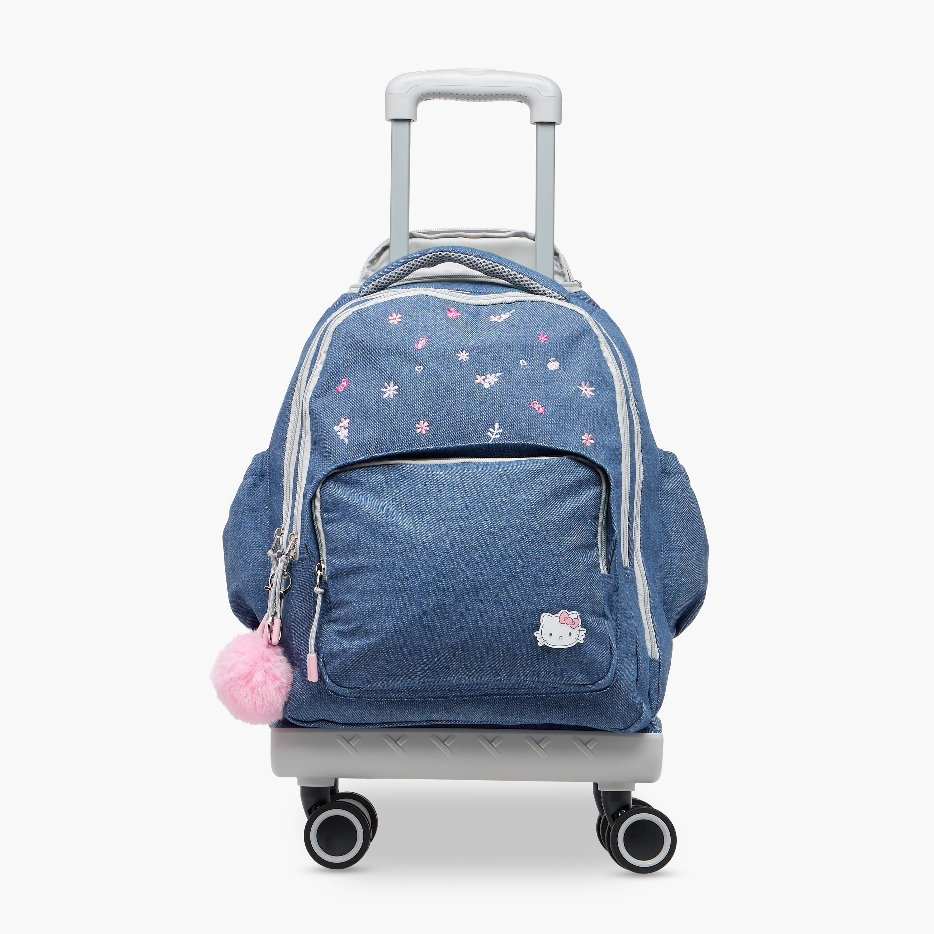 hello kitty panda backpack AI ACCESSORY INNOVATIONS Kawaii Backpack, 16 Allover Print with 3D Iconic Hello Kitty Bow Item will make great gift or an excellent addition to your collection LICENSED PRODUCT AGE 3+ Item Buy Hello Kitty Print Trolley