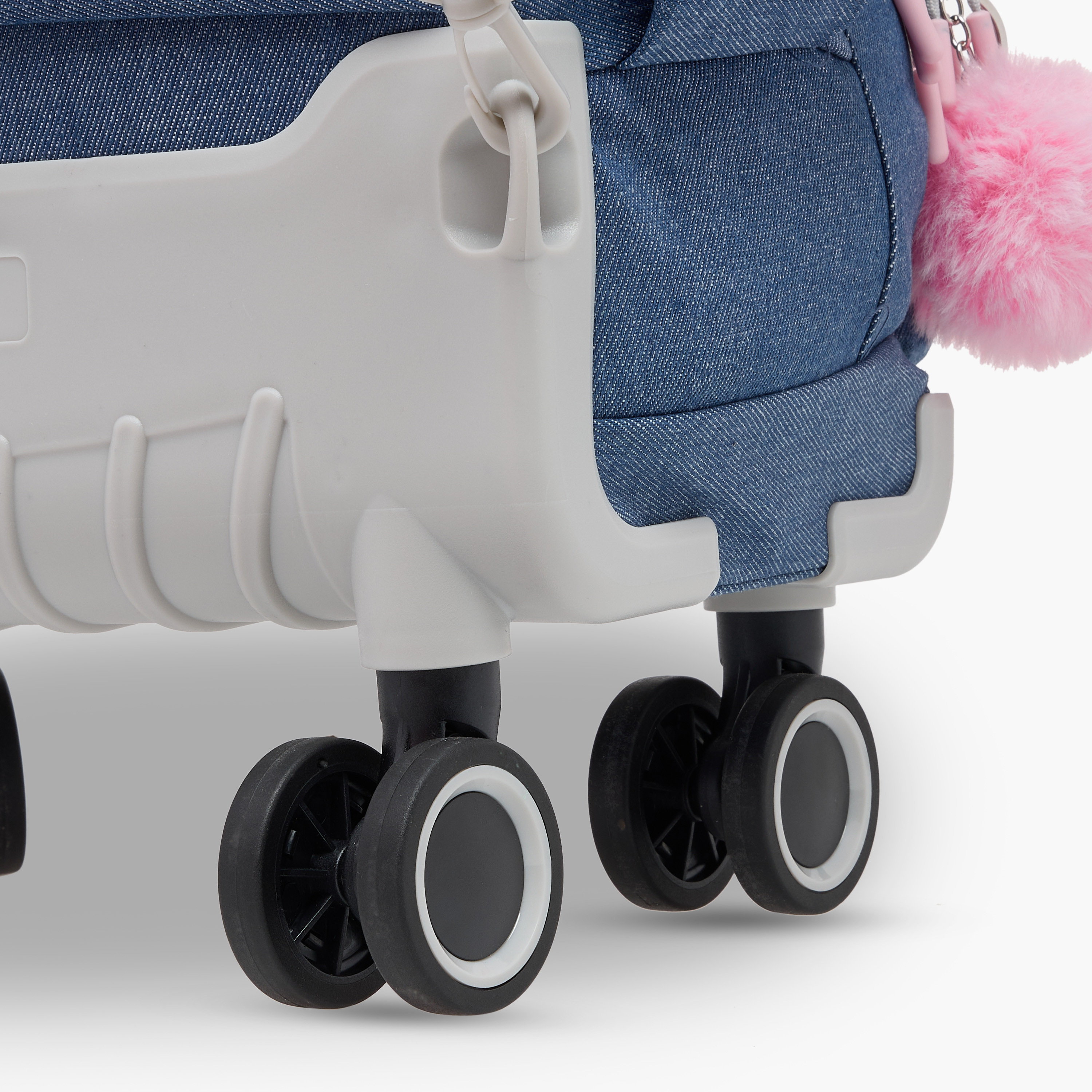 Hello Kitty Print Trolley Backpack with Retractable Handle - 18 inches-school-bagsandbackpacks-trolleybags-image-13