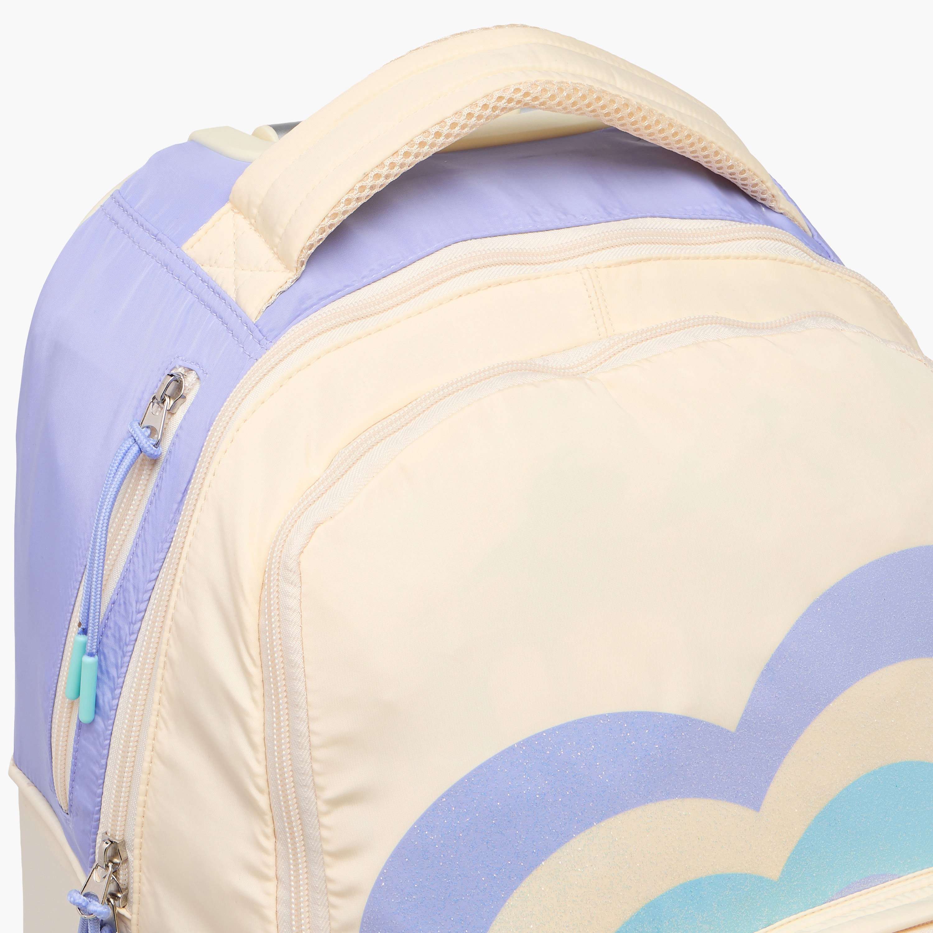 Barbie Print Trolley Backpack with Retractable Handle - 18 inches-school-bagsandbackpacks-trolleybags-image-10