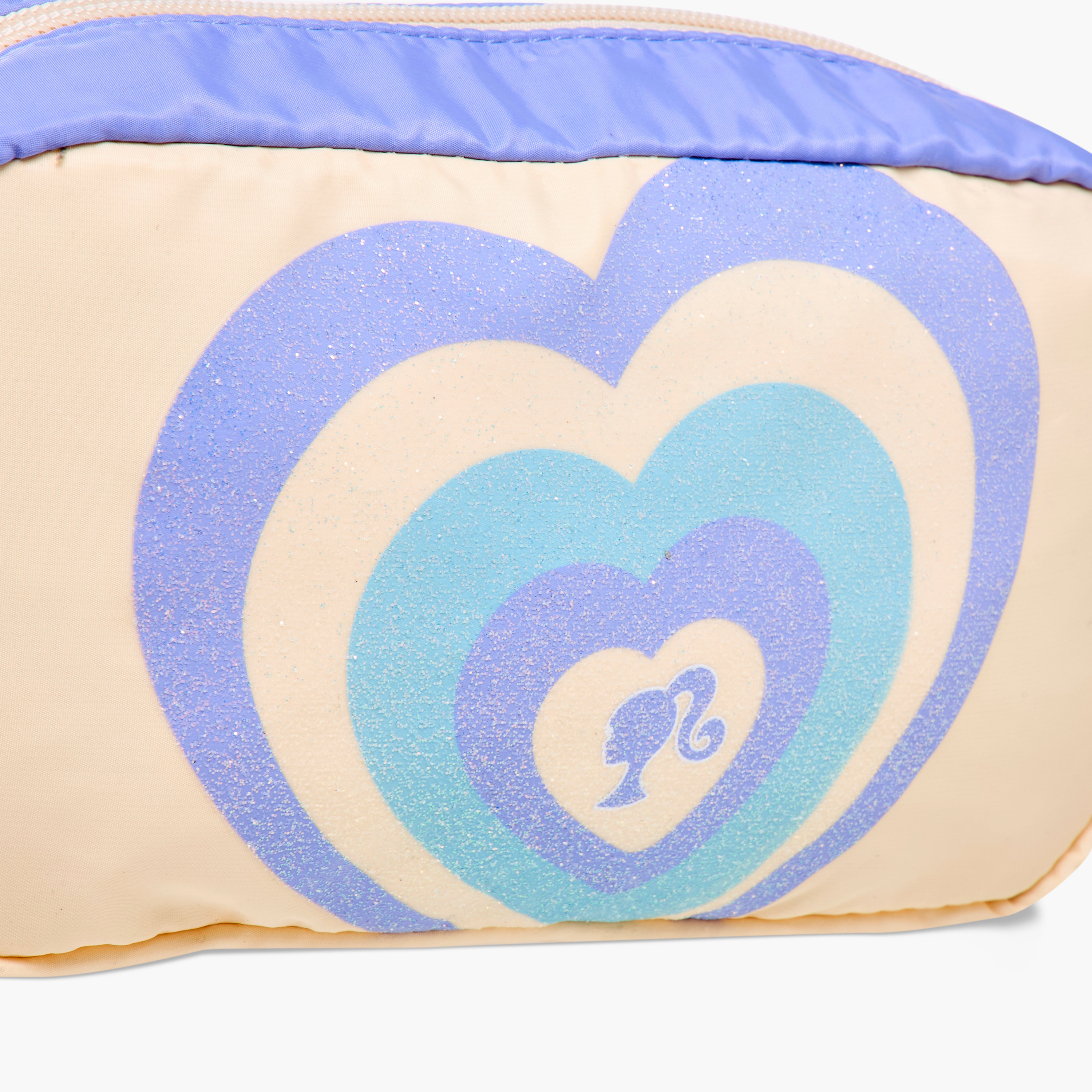 Barbie Heart Print Pencil Pouch with Zip Closure-school-stationery-pencilcases-image-4