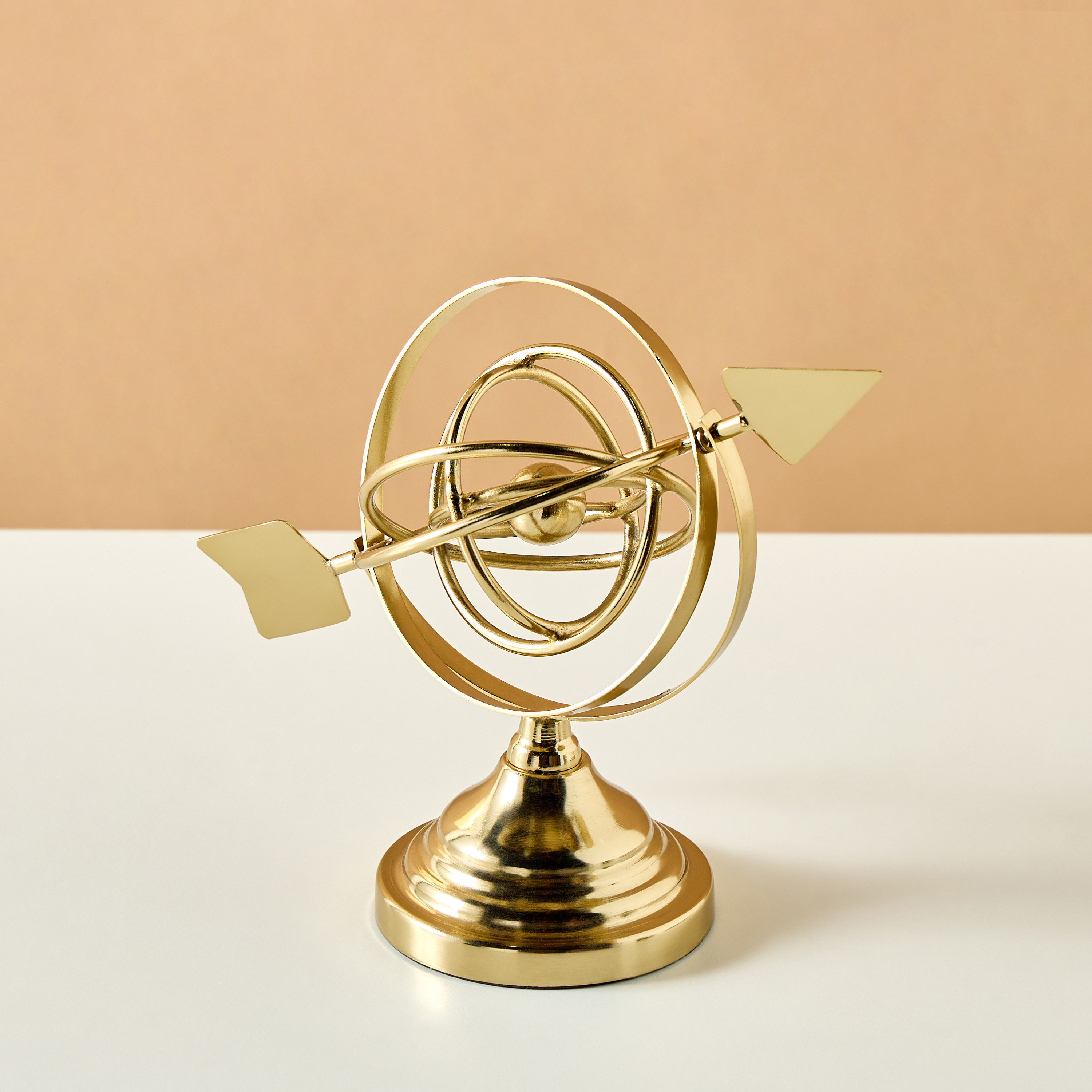 Decorative Armillary Sphere - 22x10x22 cms-household-decor-decorativeobjectsandsculptures-image-2