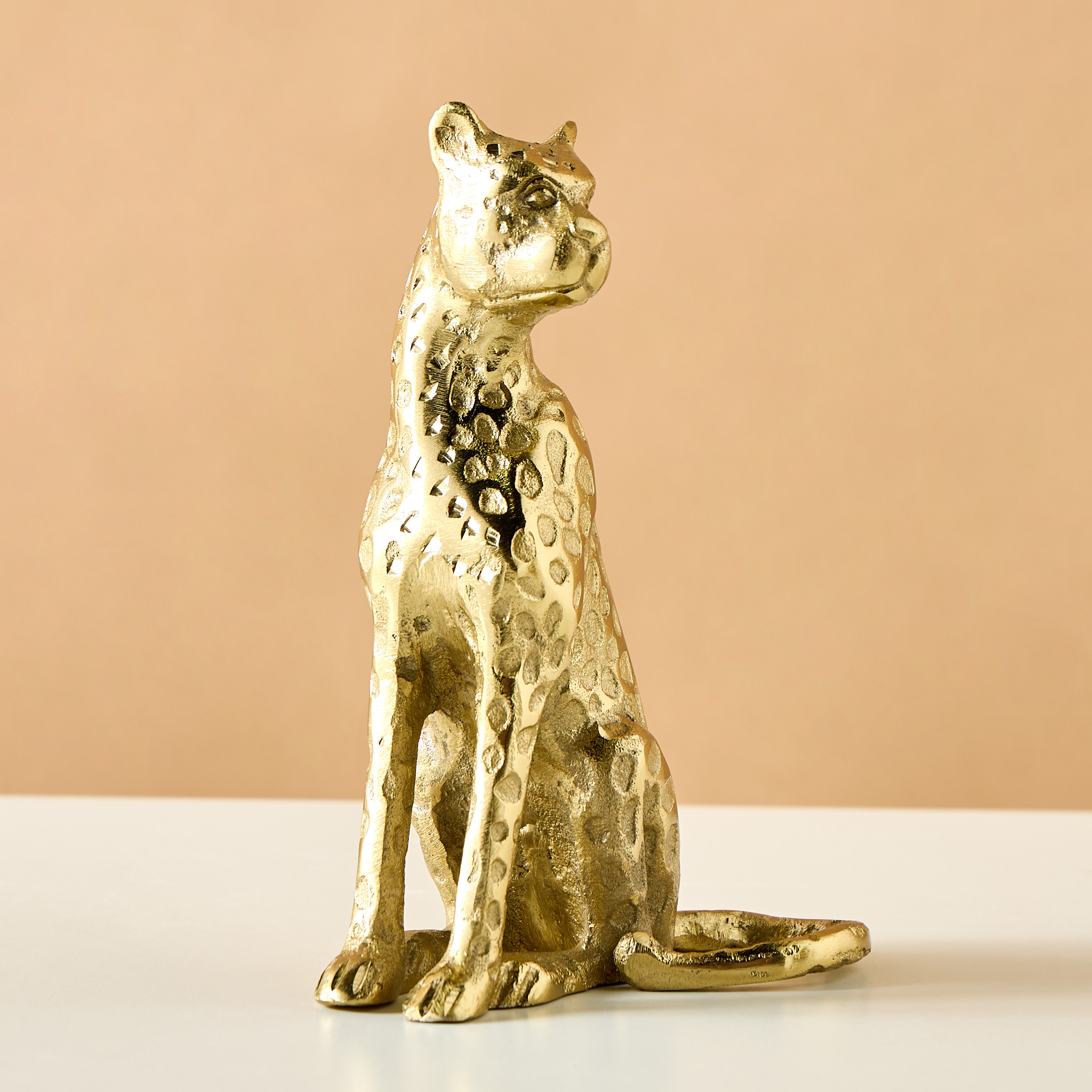 Decorative Leopard Sculpture - 13x8x19 cms-household-decor-decorativeobjectsandsculptures-image-2